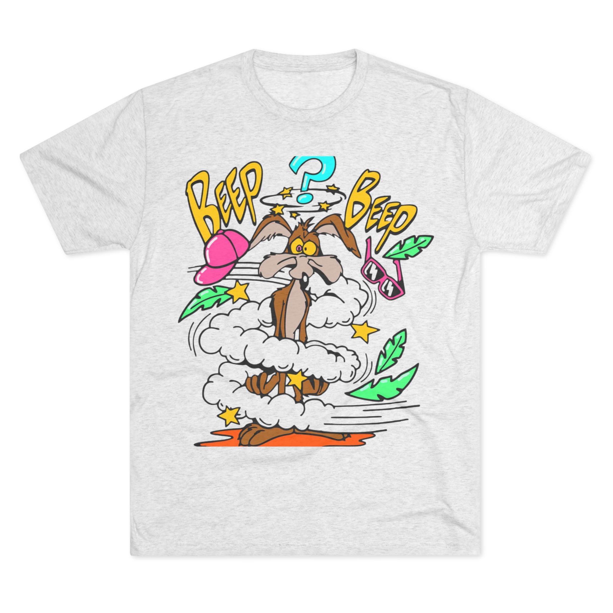 Fun Cartoon Tee, Comfy Graphic T-Shirt, Unisex Humor Shirt, Cute Animal Design Top, Gift for Animal Lovers