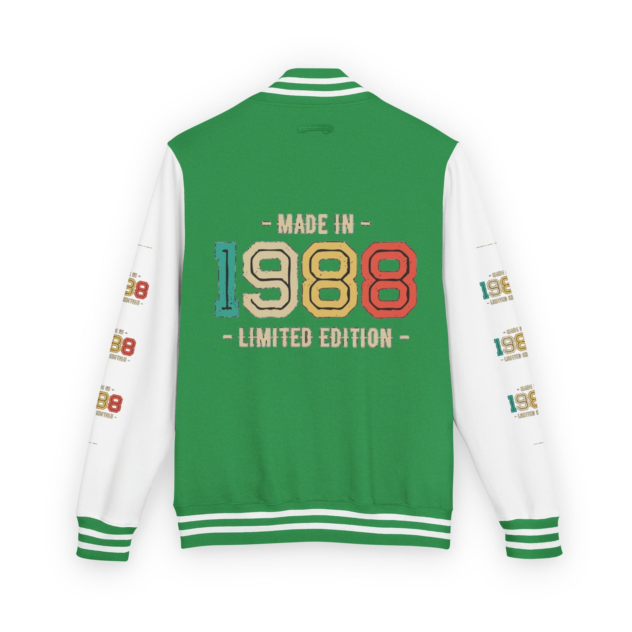 Unisex Heavyweight Letterman Jacket - Nostalgia & Comfort for 1980s Lovers, Perfect for Cozy Nights, Gifts for Birthdays, Class [...]