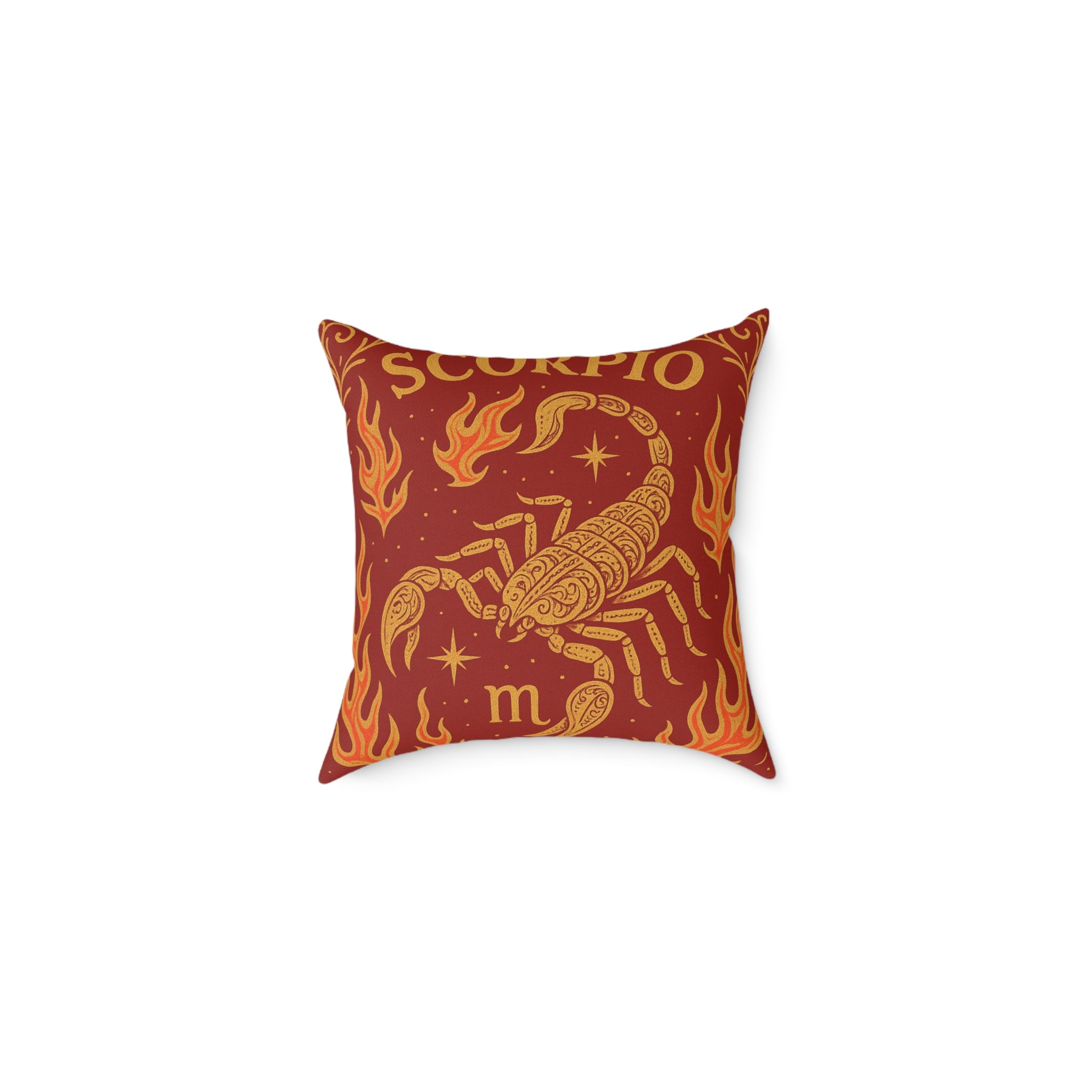 Scorpio Astrology Pillow, Zodiac Decor, Home Throw Cushion, Scorpio Gift, Astrology Lovers Pillows