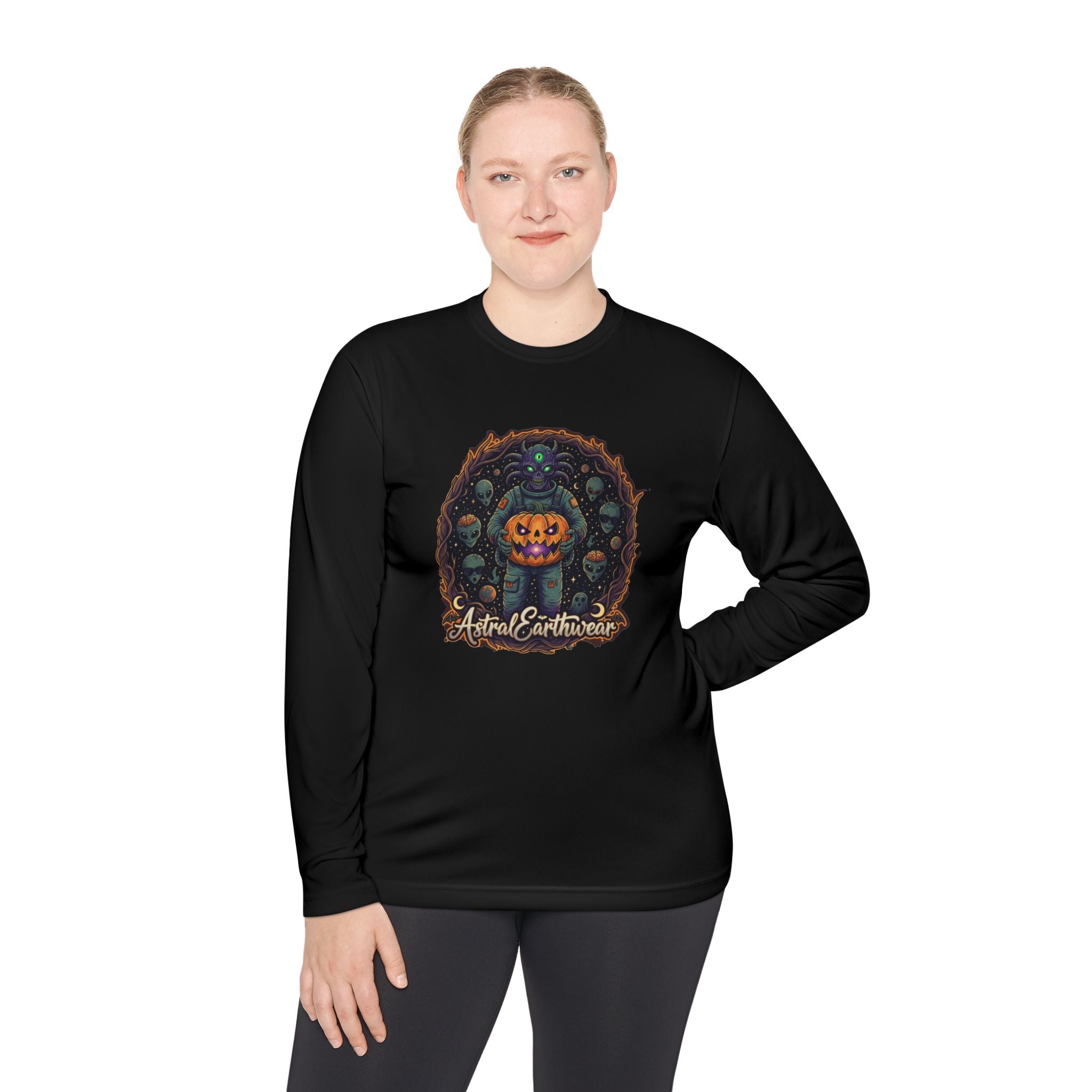 Autumn Vibes Long Sleeve Tee - Cozy Unisex Shirt, Fall Fashion, Halloween Ready, Perfect Gift for Pumpkin Lovers, Seasonal Comfort