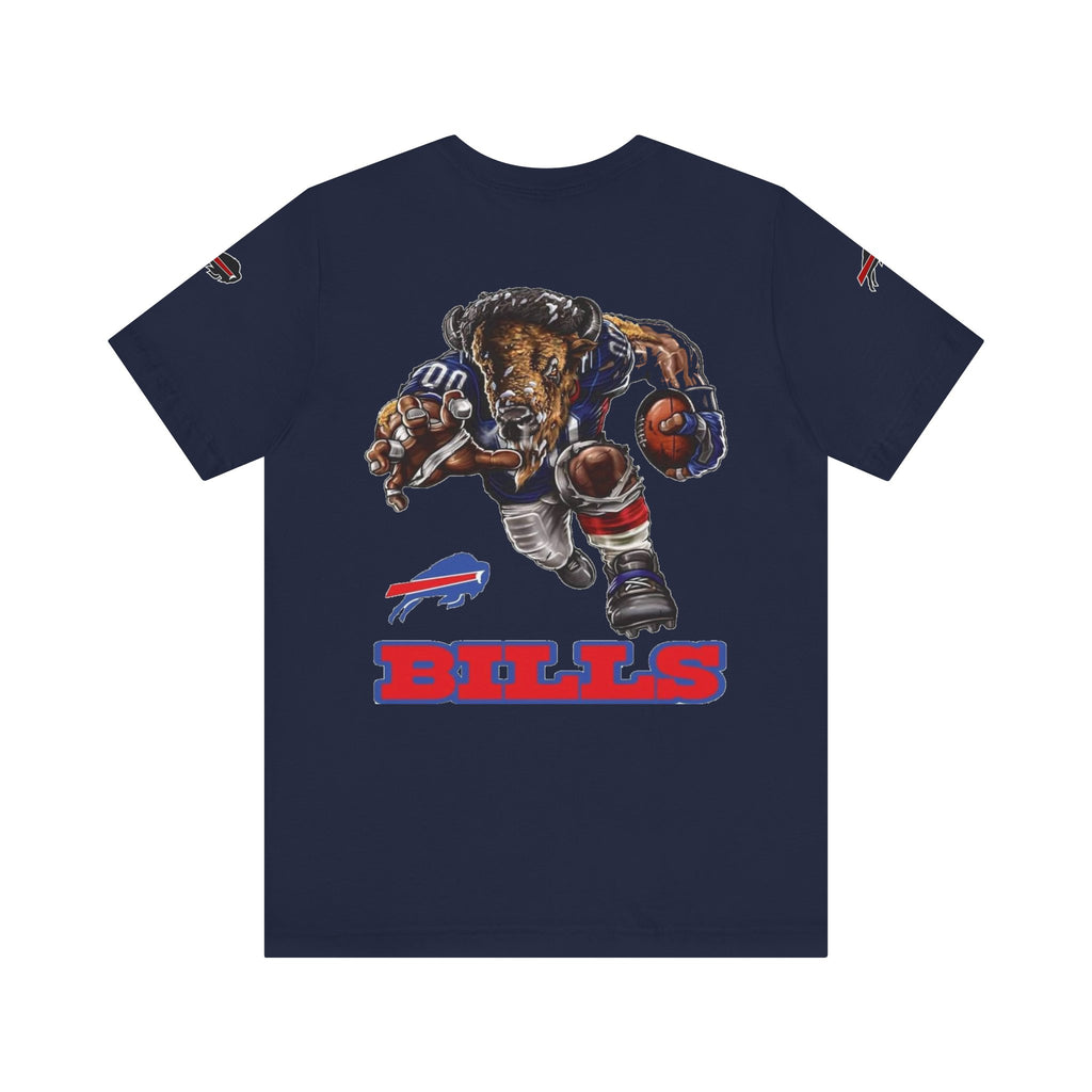 New York City & Bills Graphic Tee - Unisex Jersey Short Sleeve Shirt for Sports Fans