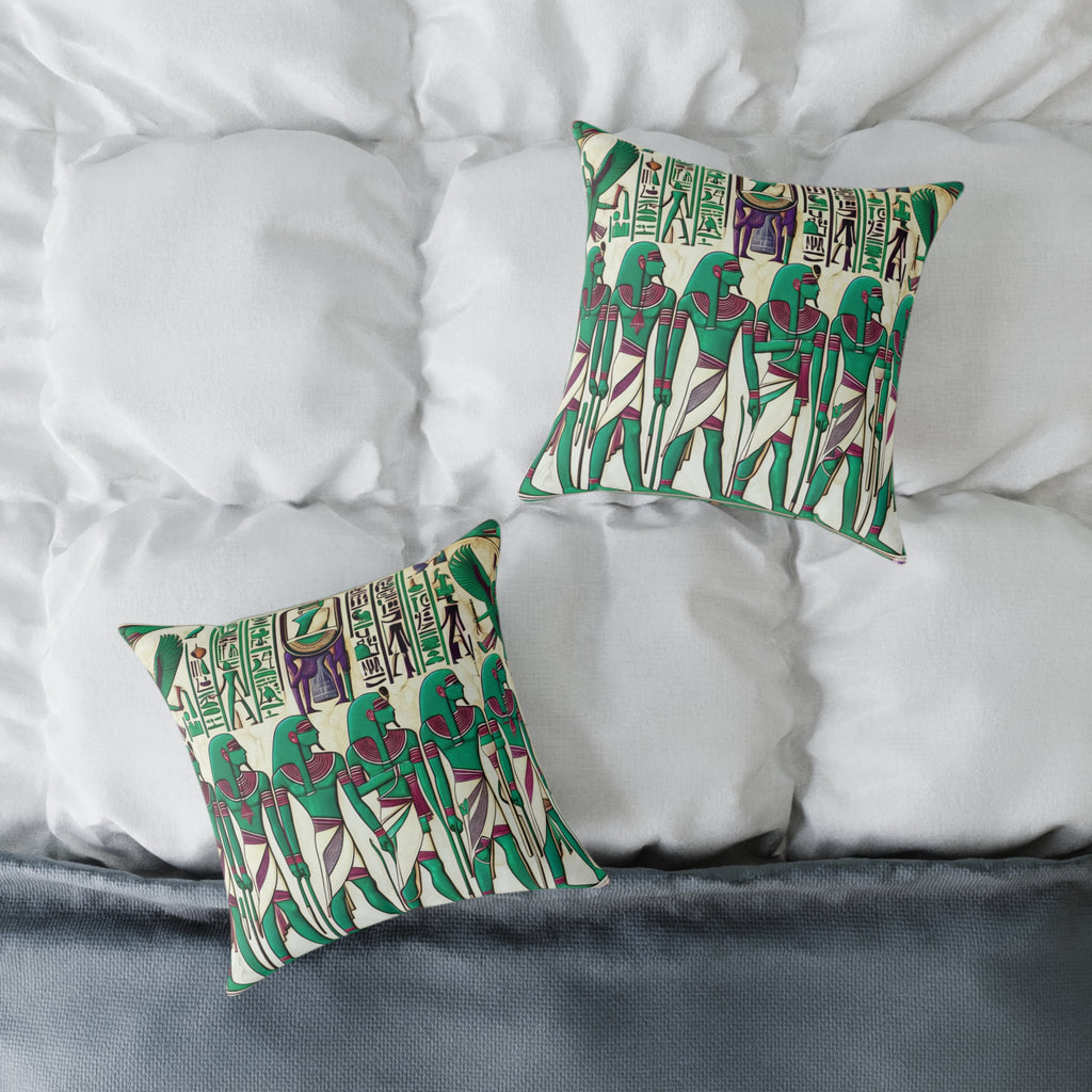 Square Poly Canvas Pillow