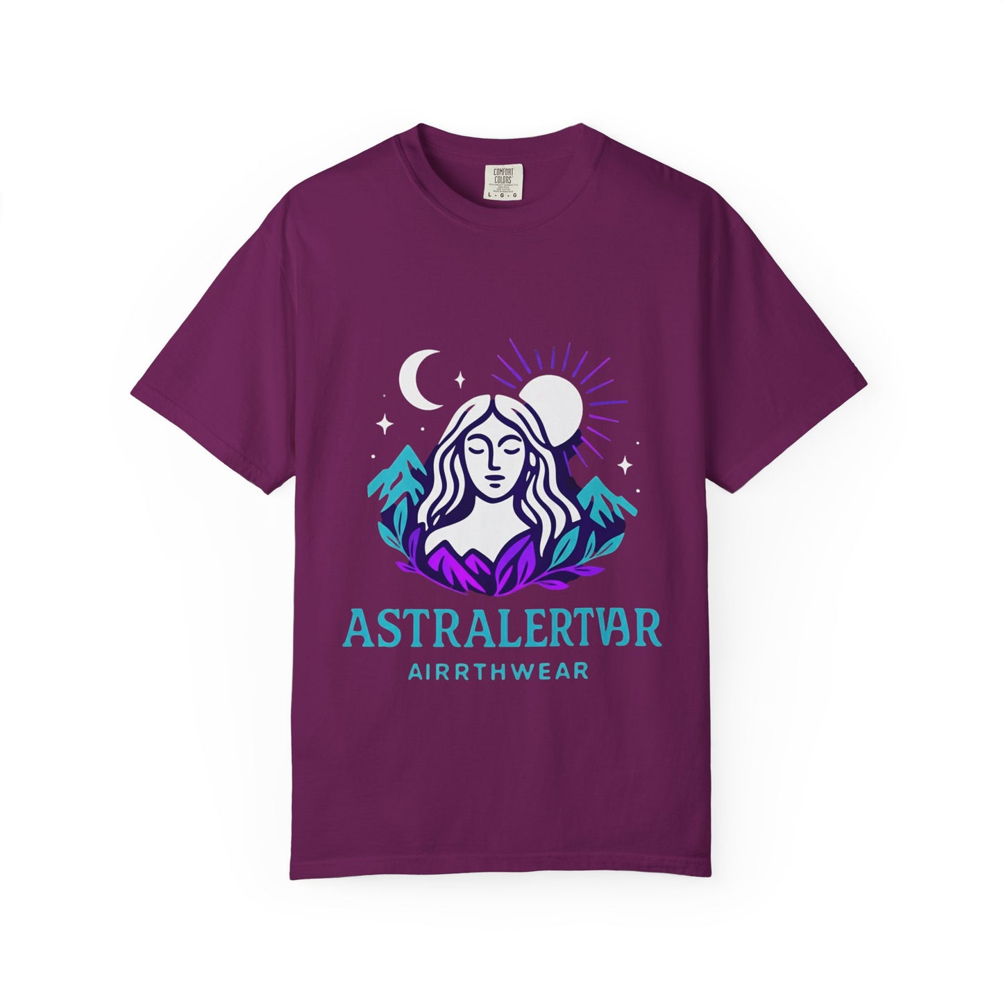 Astrology-Inspired Unisex Garment-Dyed T-Shirt, Celestial Graphic Tee, Retro Mountain T-Shirt, Festival Wear, Boho Vibe Shirt, Summer [...]