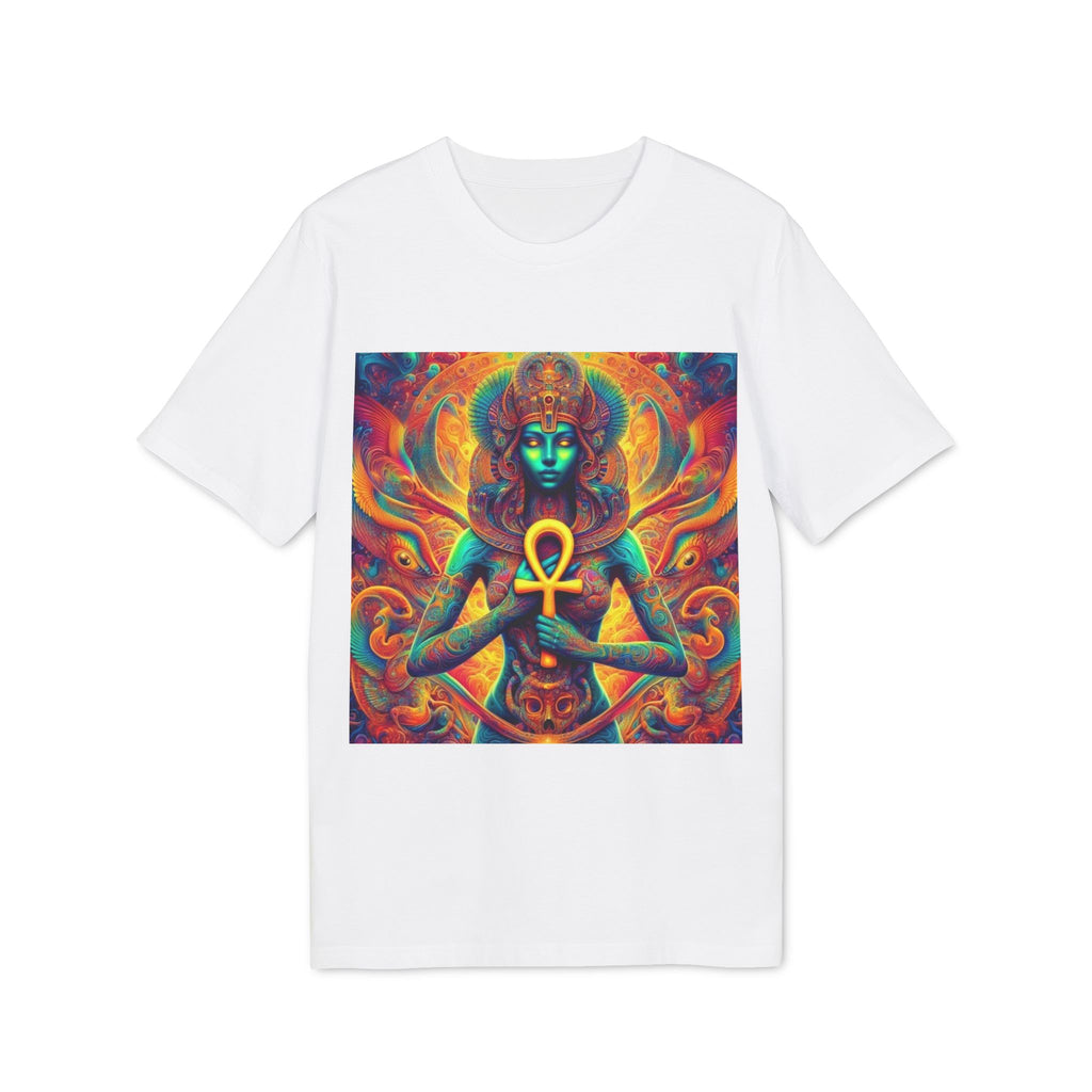 Vibrant Goddess Graphic T-Shirt, Spiritual Tee for Art Lovers, Festival Wear, Holistic Lifestyle, Unisex Bohemian Top, Unique Gift Idea
