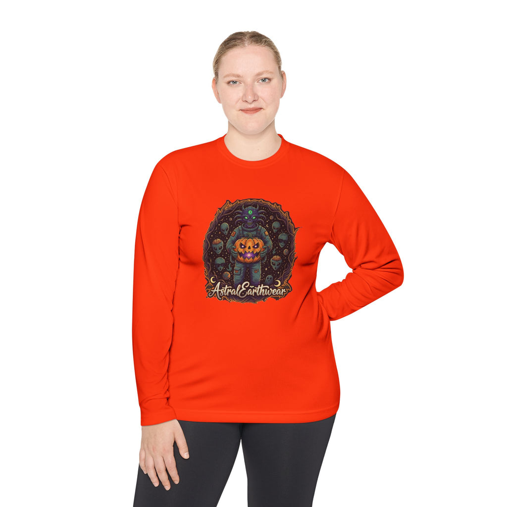 Autumn Vibes Long Sleeve Tee - Cozy Unisex Shirt, Fall Fashion, Halloween Ready, Perfect Gift for Pumpkin Lovers, Seasonal Comfort