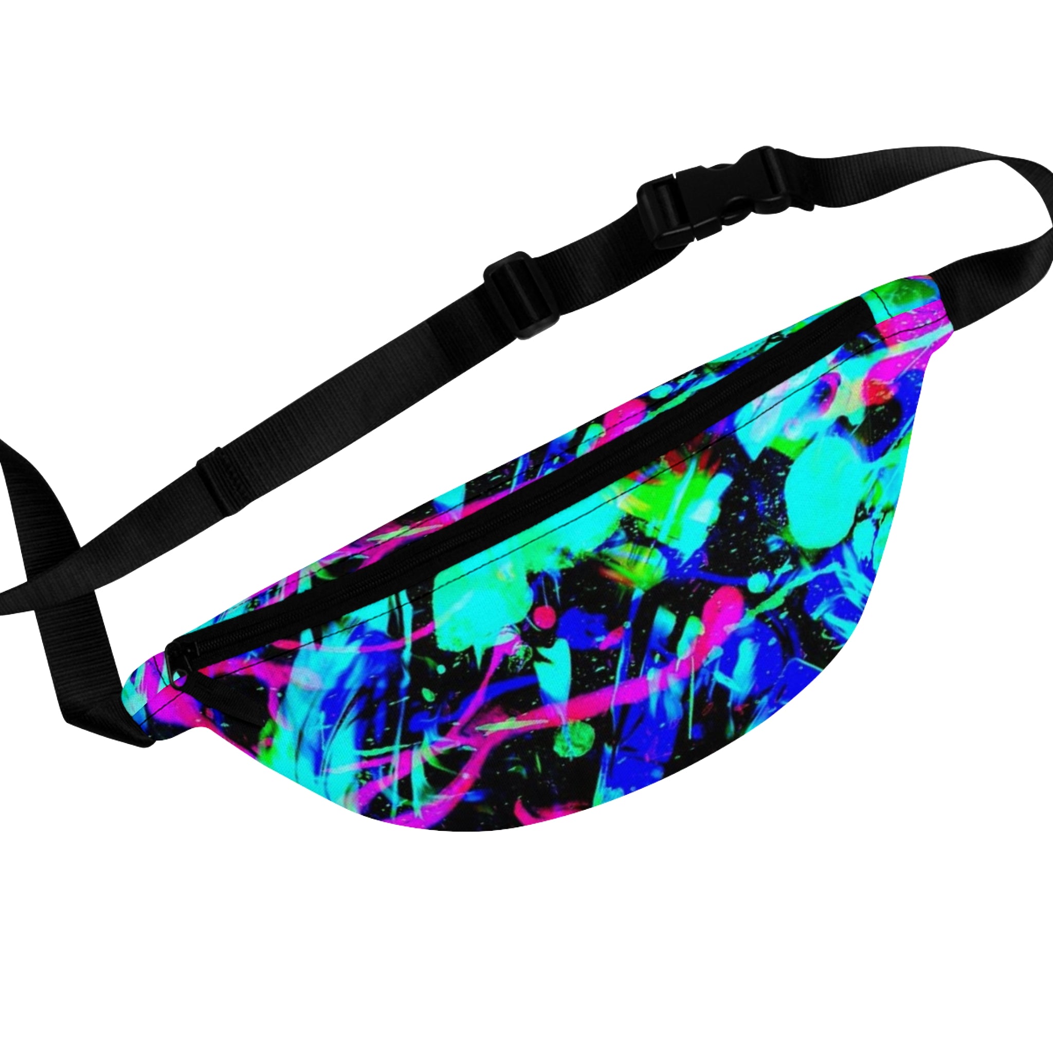 Vibrant Fanny Pack - Colorful Party Accessory, Festival Waist Bag, Travel Sling, Sporty Chic Bag, Perfect for Summer Adventures