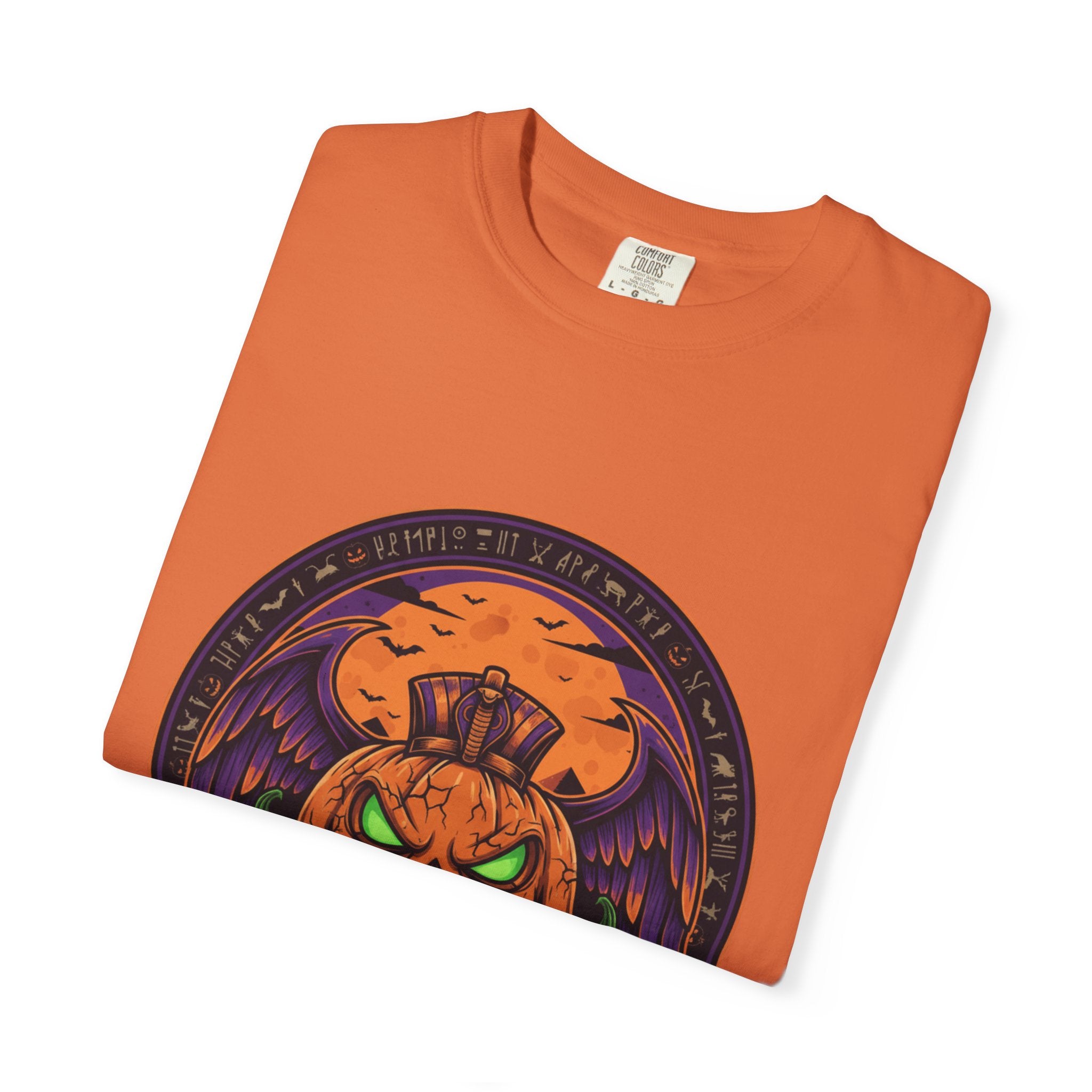 Harvest of Horrors Unisex T-shirt | Halloween Apparel, Spooky Graphic Tee, Fall Fashion, Pumpkin Shirt, October Outfit