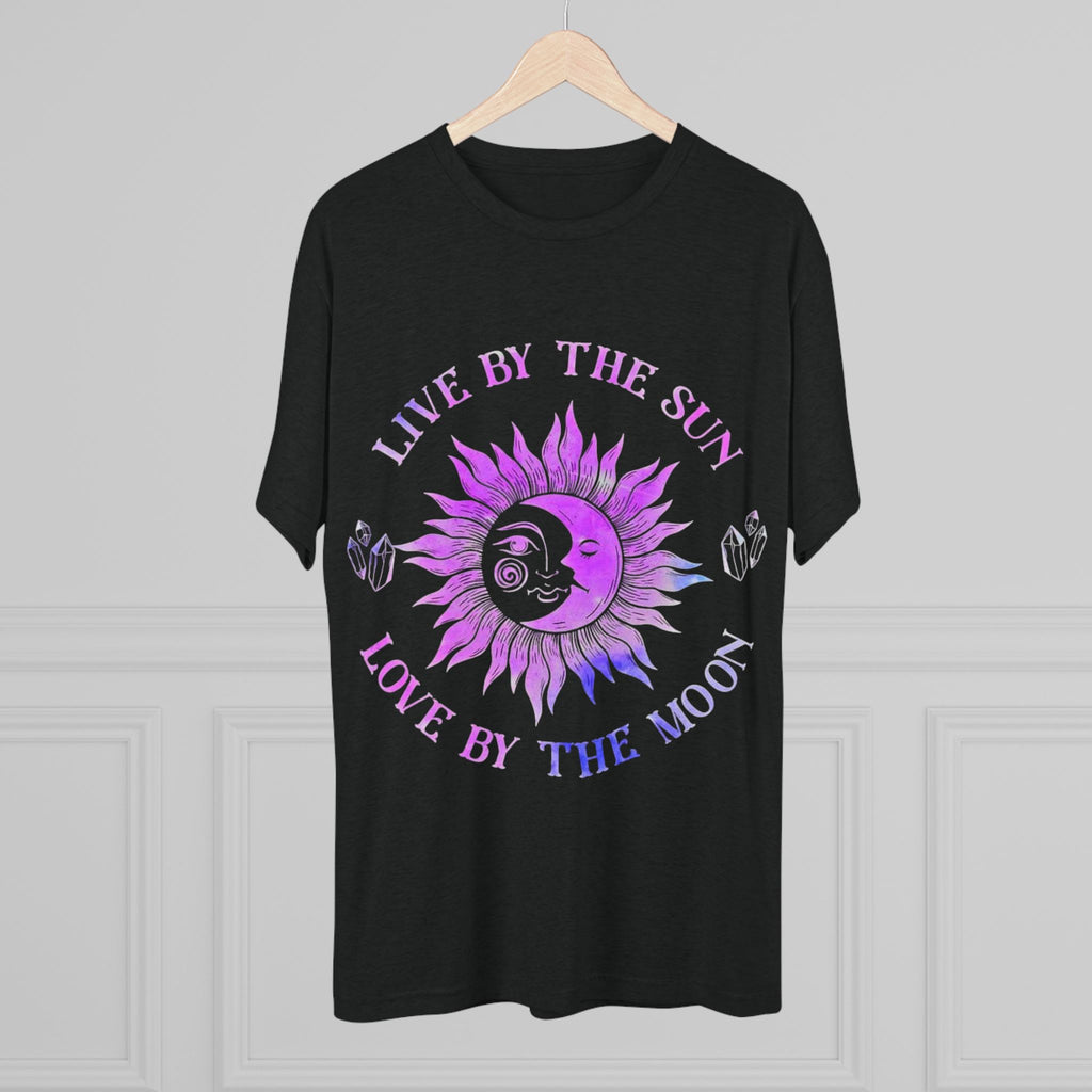 Live By The Sun, Love By The Moon T-Shirt, Unisex Graphic Tee, Astrology Shirt, Spiritual Apparel, Gift for Star Lovers