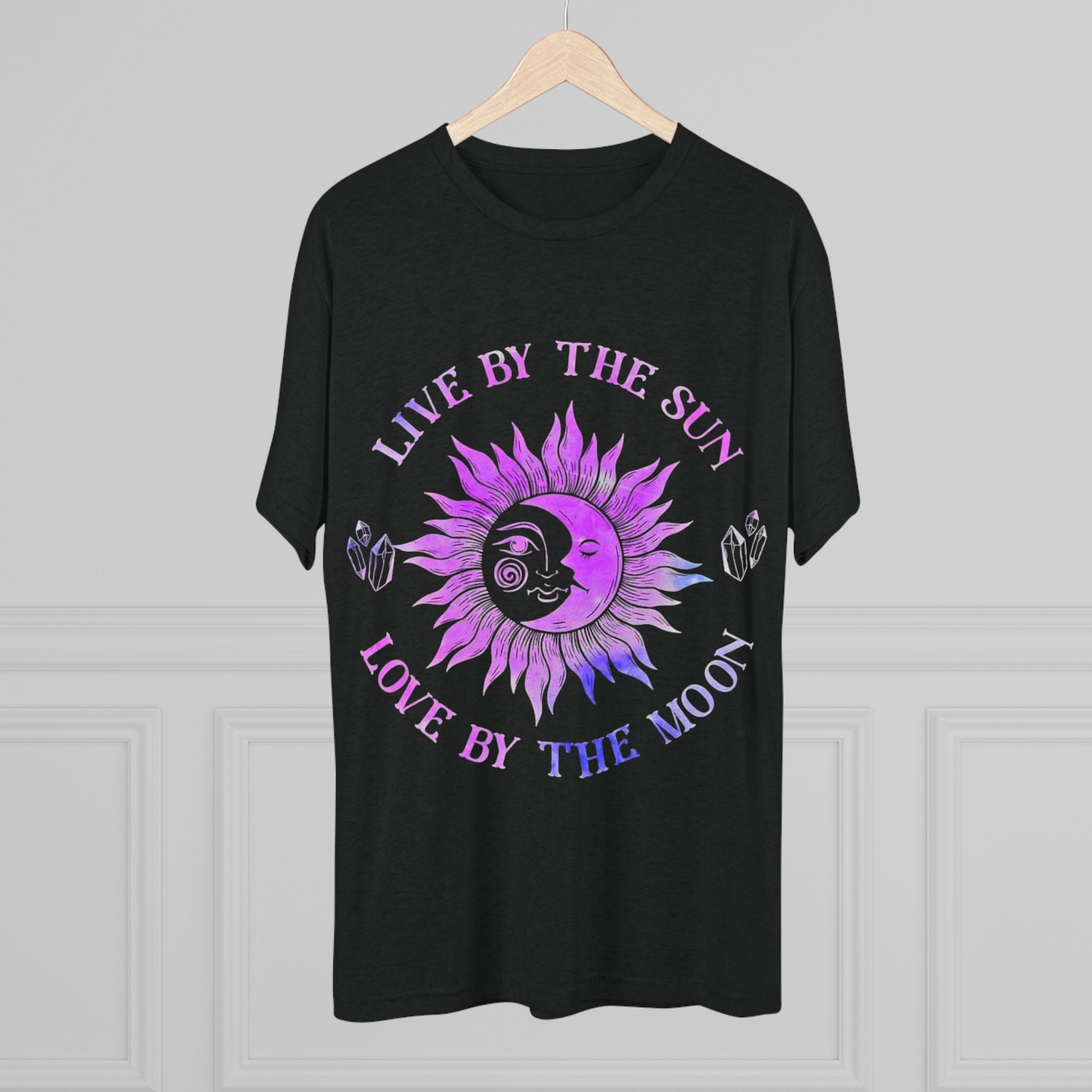 Live By The Sun, Love By The Moon T-Shirt, Unisex Graphic Tee, Astrology Shirt, Spiritual Apparel, Gift for Star Lovers