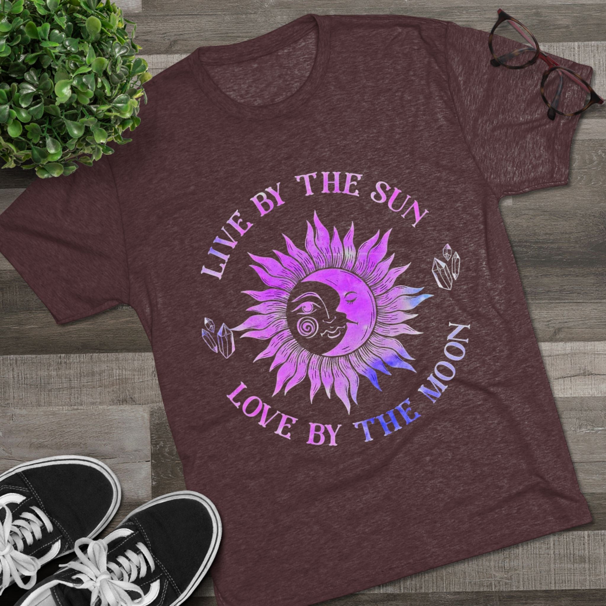 Live By The Sun, Love By The Moon T-Shirt, Unisex Graphic Tee, Astrology Shirt, Spiritual Apparel, Gift for Star Lovers