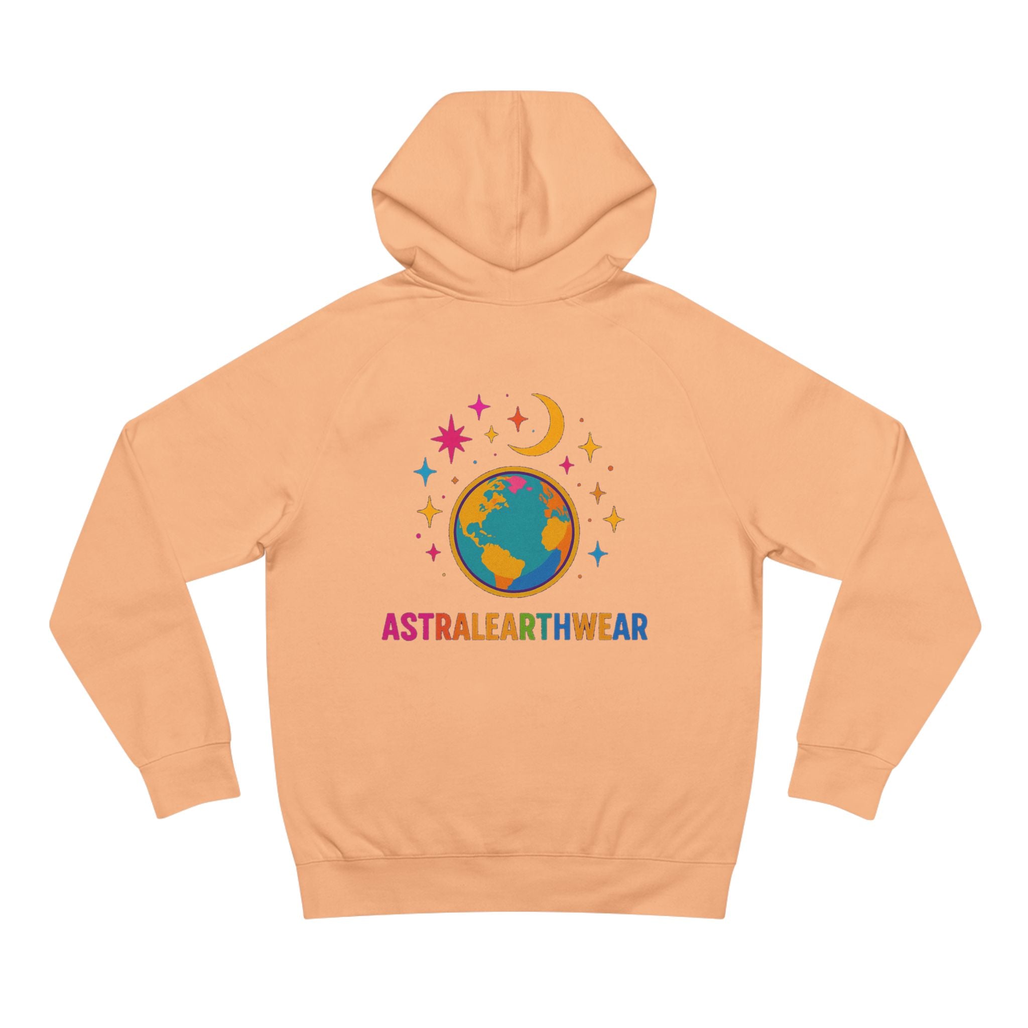 Astral Earthwear Unisex Hoodie, Cozy Gift for Space Lovers, Astrology Apparel, Everyday Sweatshirt, Ideal for Birthdays