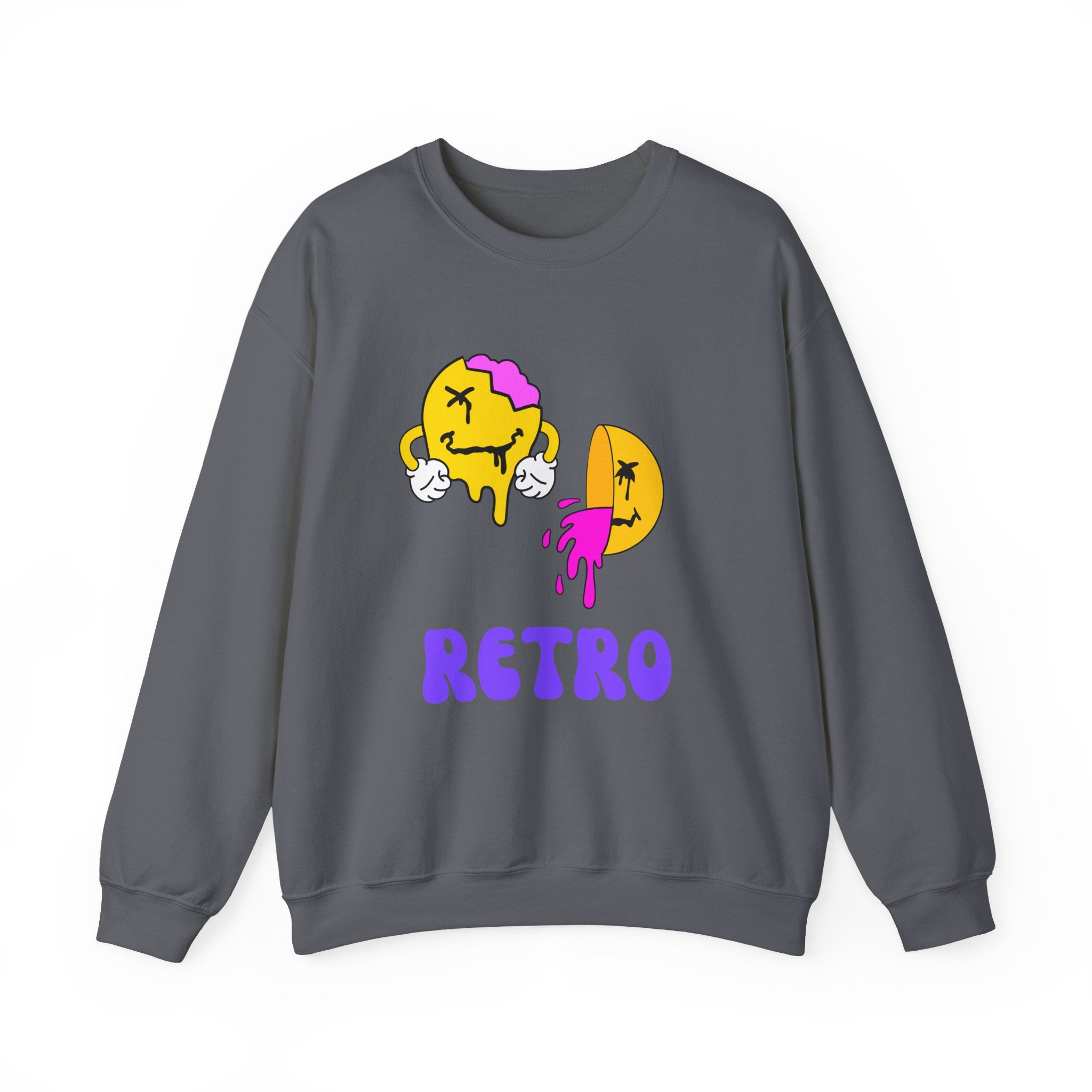 Retro Vibes Sweatshirt, Vintage Crewneck Jumper, 90s Style Pullover, Classic Sweater, Hipster Top