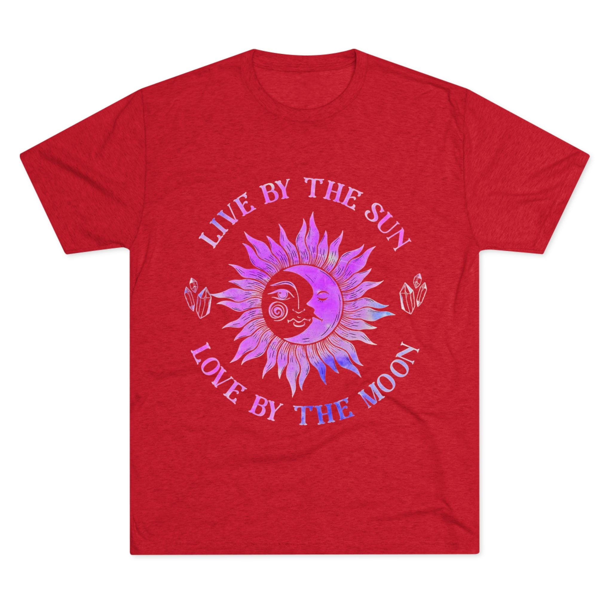 Live By The Sun, Love By The Moon T-Shirt, Unisex Graphic Tee, Astrology Shirt, Spiritual Apparel, Gift for Star Lovers