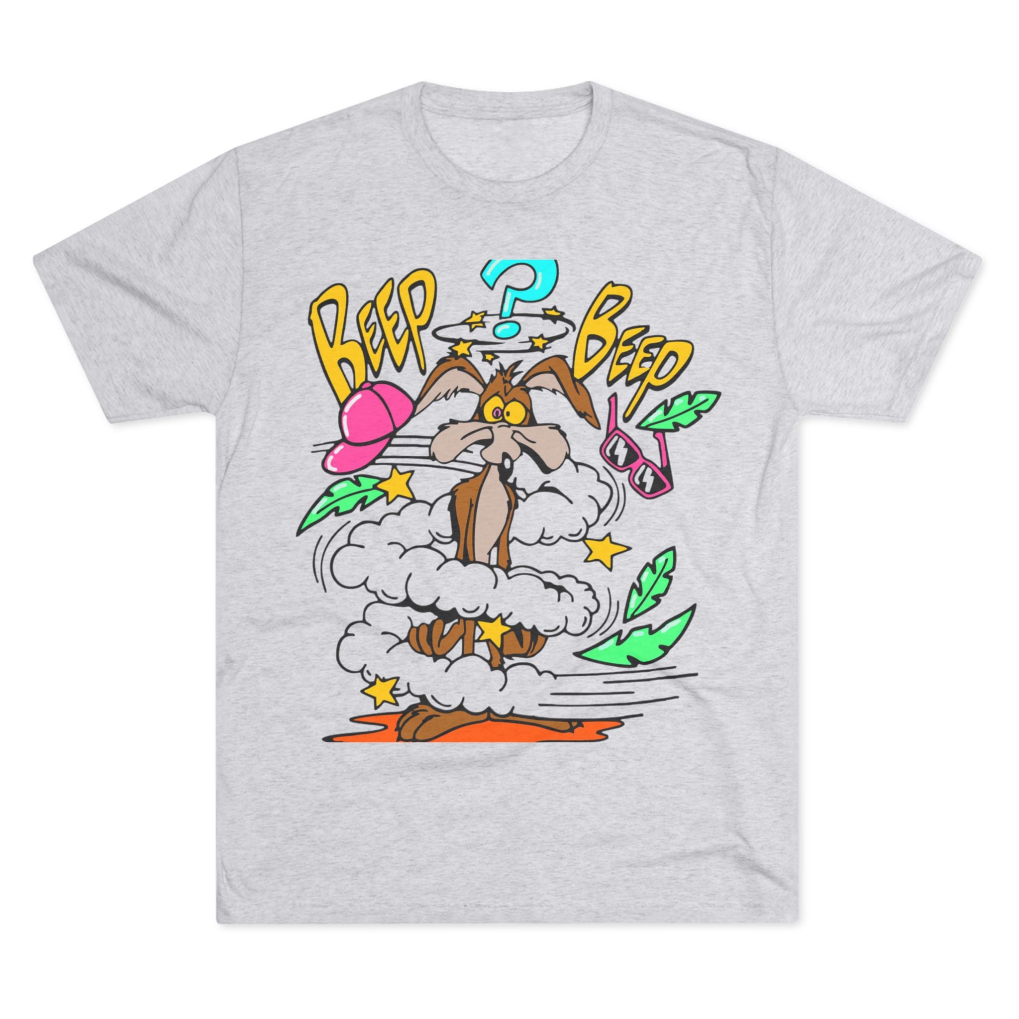 Fun Cartoon Tee, Comfy Graphic T-Shirt, Unisex Humor Shirt, Cute Animal Design Top, Gift for Animal Lovers