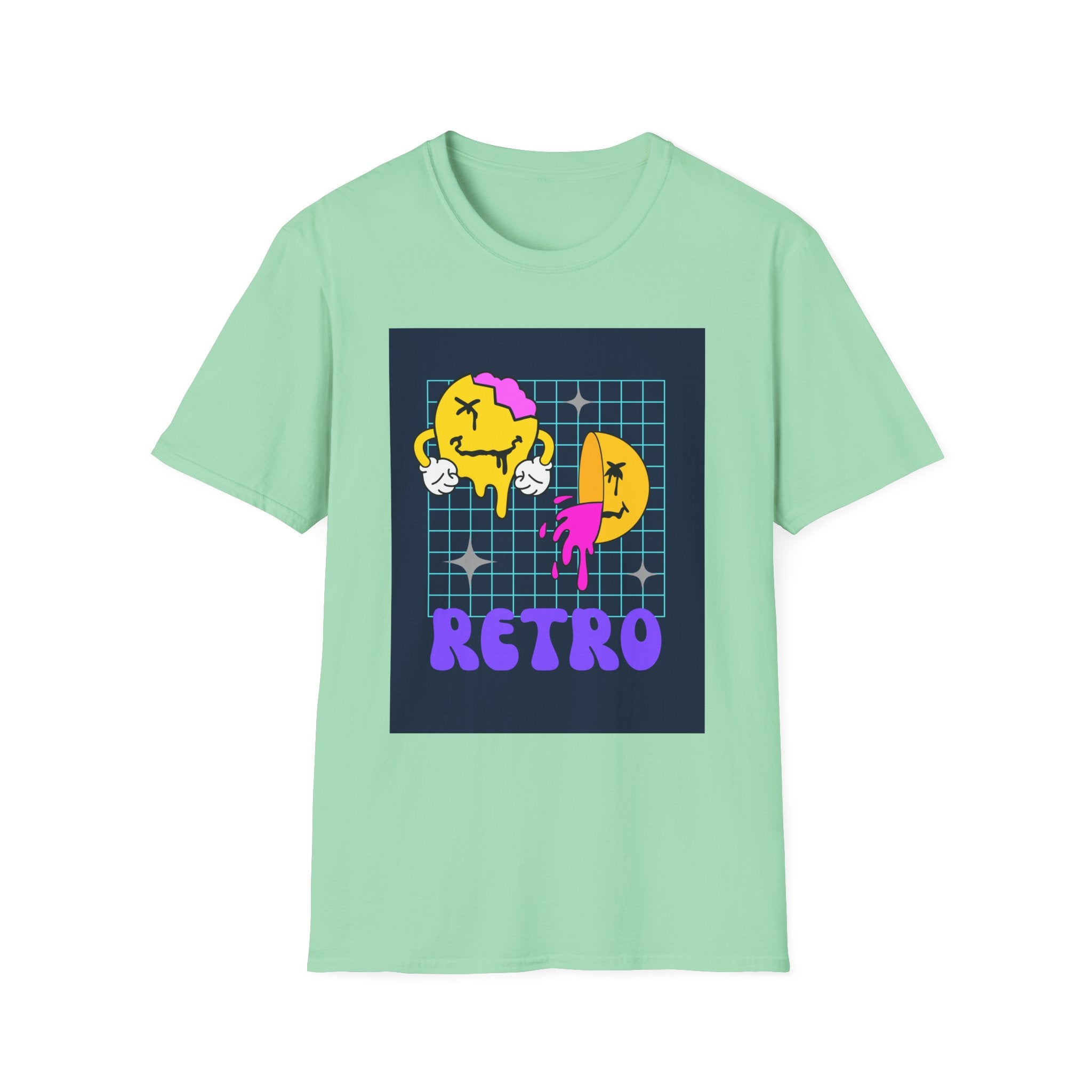 Retro Vibes T-Shirt, Vintage Tee, Graphic Shirt, 90s Style Top, Unisex Clothing, Hipster Apparel