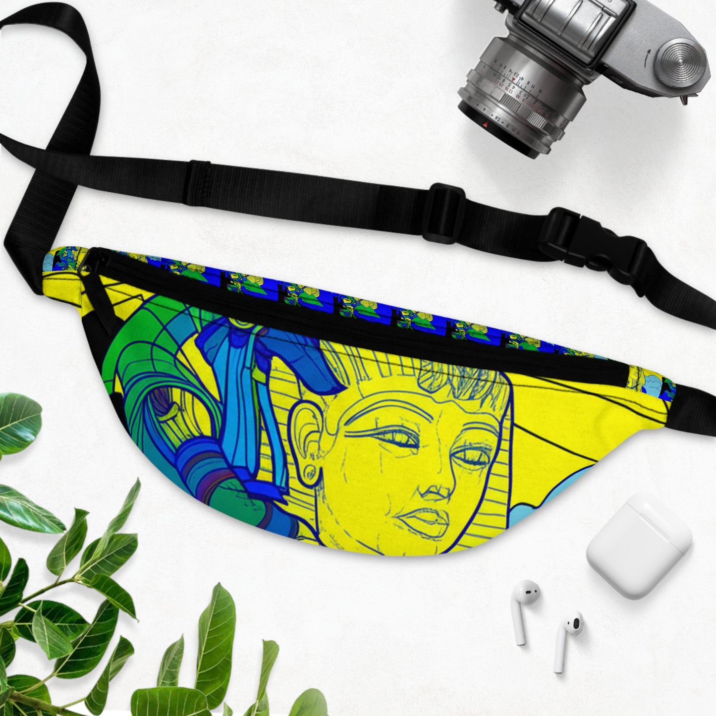 Vibrant Egyptian Art Fanny Pack - Festival Ready, Travel Companion, Unique Gift for Historians, Perfect for Summer Adventures, Trendy [...]