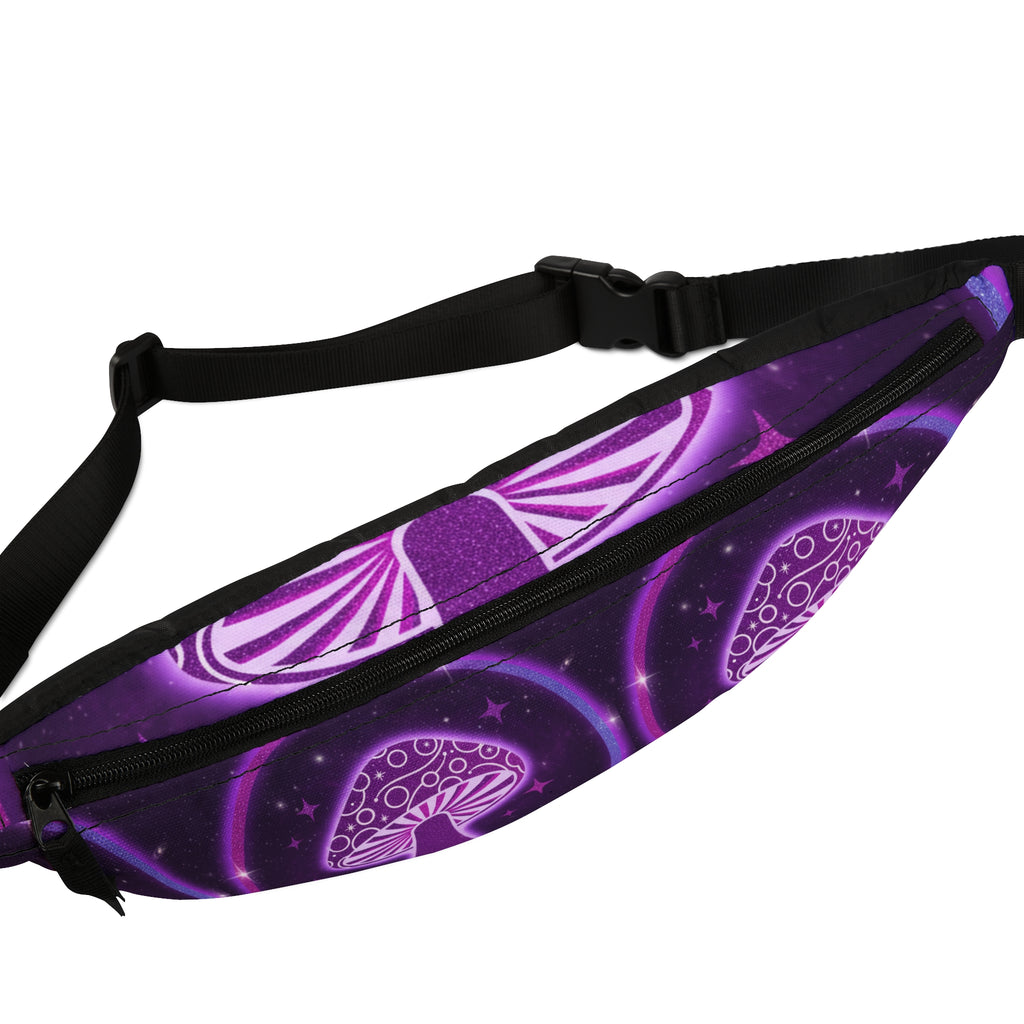 Psychedelic Mushroom Fanny Pack | Perfect for Festivals, Travel, Hiking, Outdoor Adventures, Unique Gift