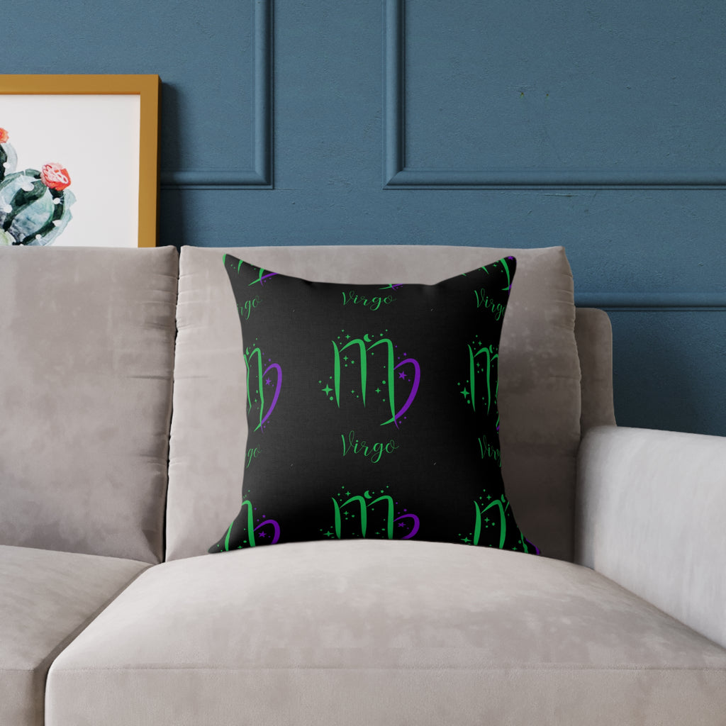 Square Poly Canvas Pillow