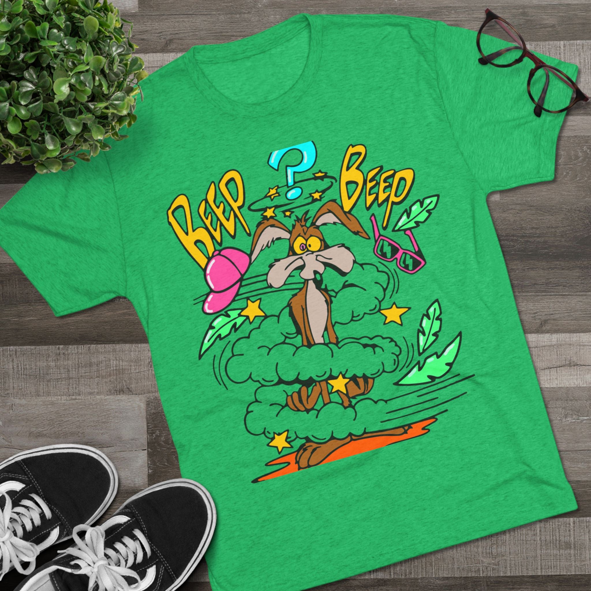 Fun Cartoon Tee, Comfy Graphic T-Shirt, Unisex Humor Shirt, Cute Animal Design Top, Gift for Animal Lovers