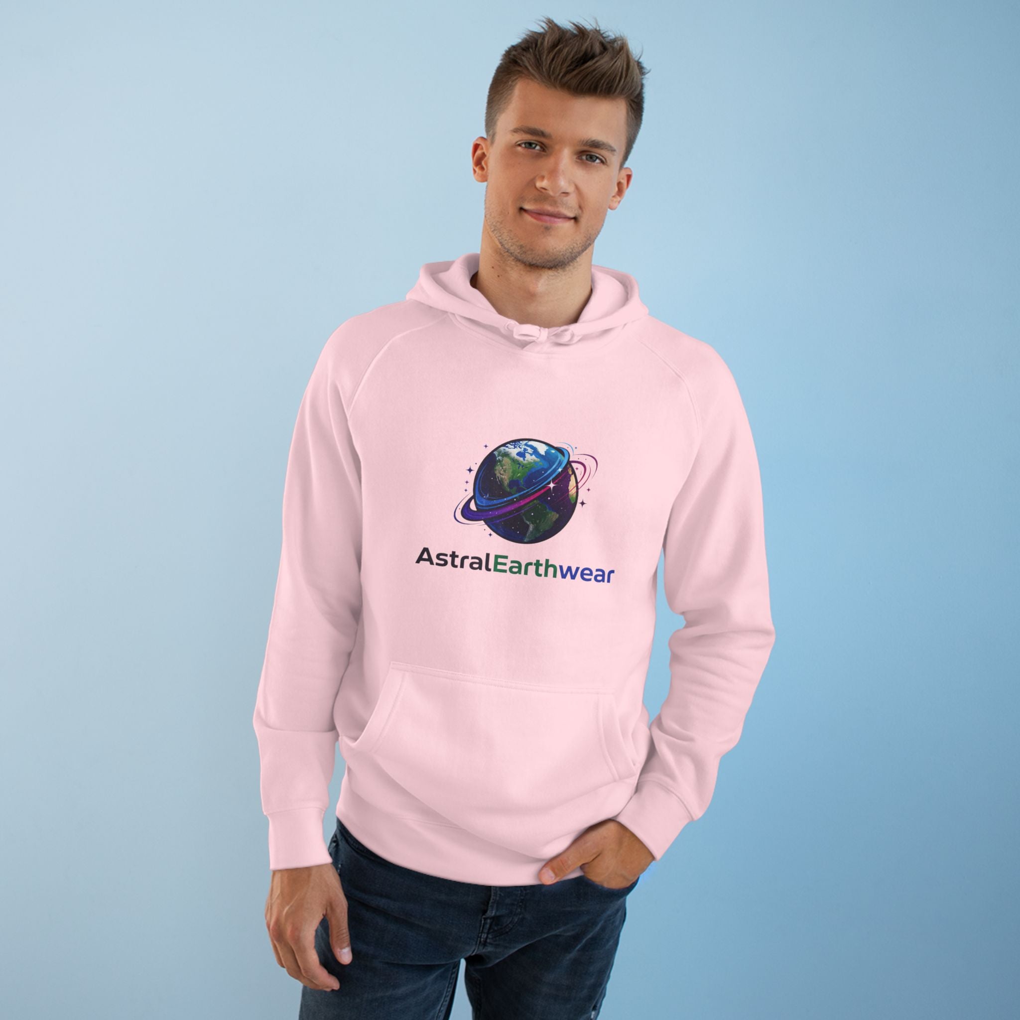 Astral Earth Hoodie - Unisex, Trendy Graphic Sweatshirt for Nature Lovers, Cozy Casual Wear for Festivals, Perfect Gift
