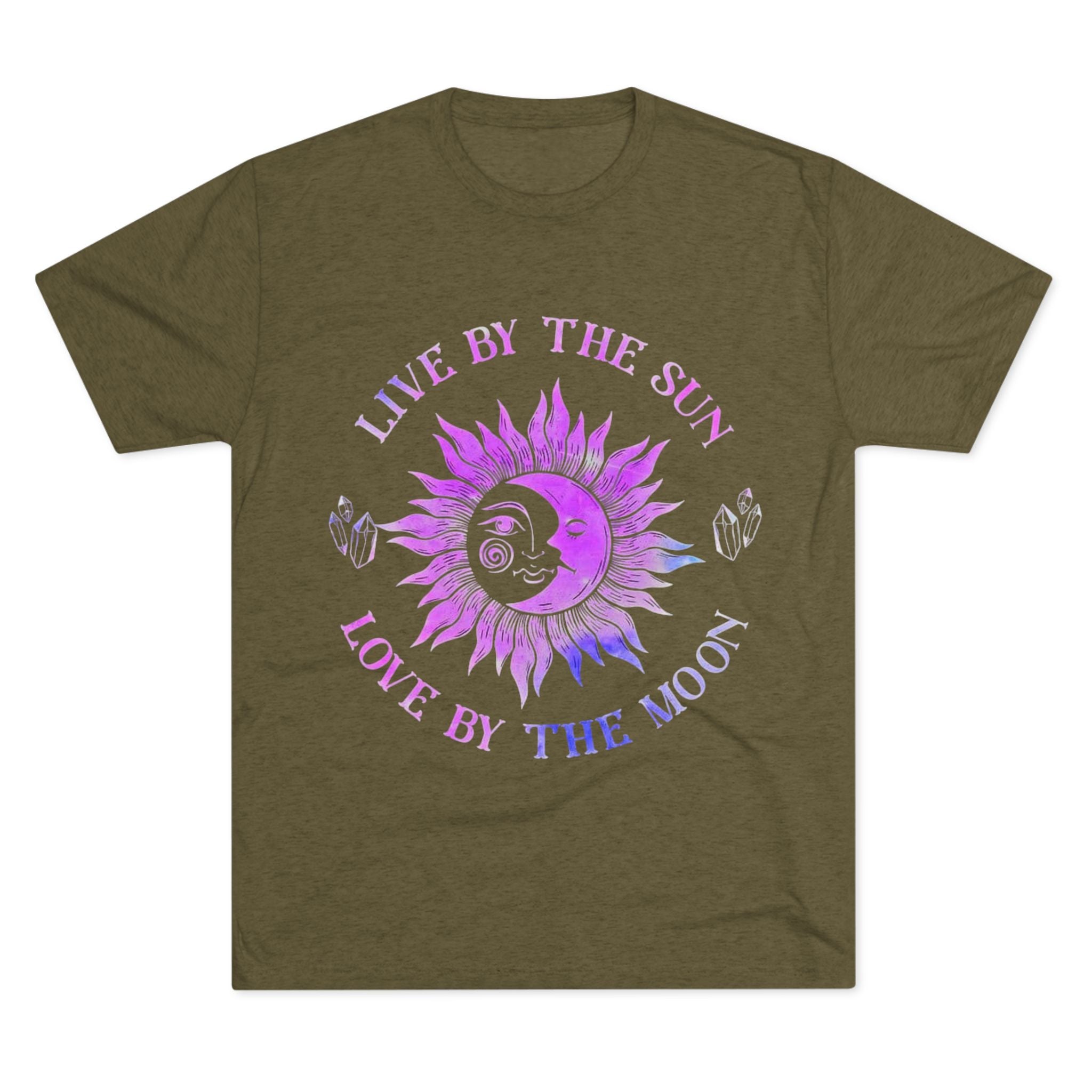 Live By The Sun, Love By The Moon T-Shirt, Unisex Graphic Tee, Astrology Shirt, Spiritual Apparel, Gift for Star Lovers