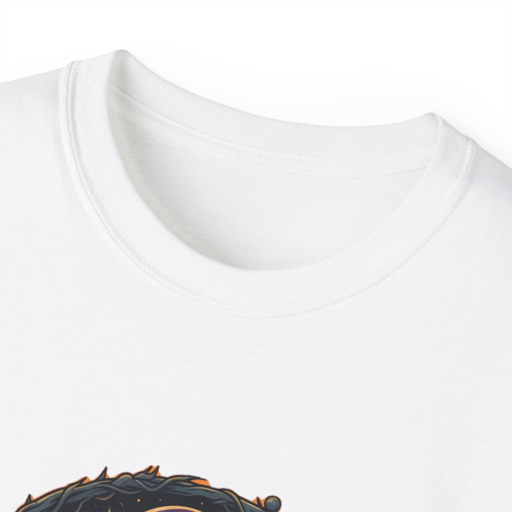 Astral Earthwear Pumpkin Graphic Unisex Tee, Halloween Shirt, Fall Outfit, Casual Wear, Spooky T-Shirt, Unique Gift Idea