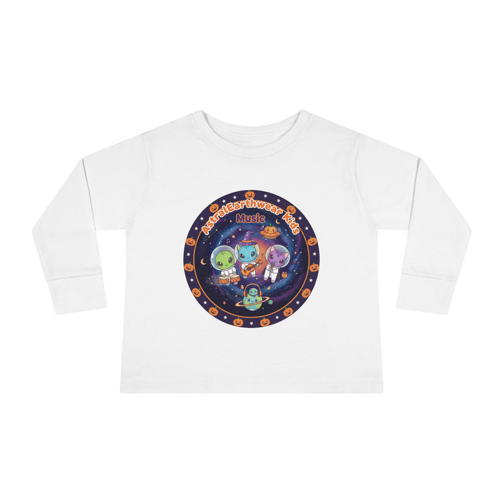 Cosmic Adventure Toddler Tee - Cute Alien Print for Kids, Perfect for Birthdays, Dress Up, Playtime, Everyday Wear, Space Theme