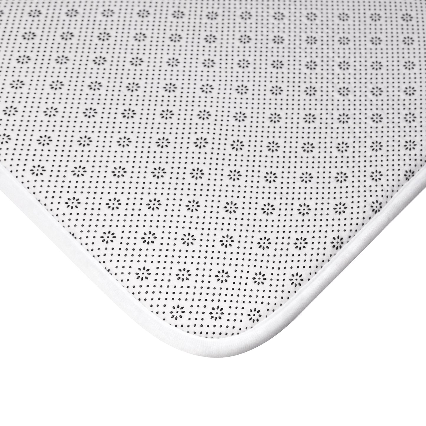 Stylish Monogram Bath Mat with Swirl Design, Personalized Bathroom Decor, Cozy Bath Accessory, Gift for Home, Modern Shower Rug