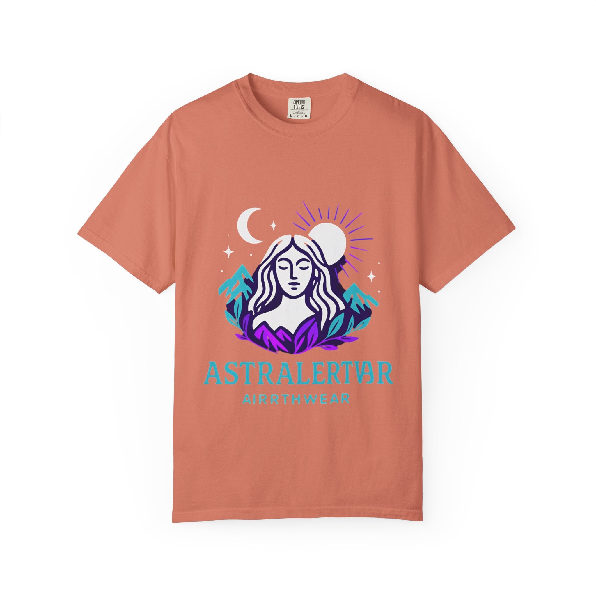 Astrology-Inspired Unisex Garment-Dyed T-Shirt, Celestial Graphic Tee, Retro Mountain T-Shirt, Festival Wear, Boho Vibe Shirt, Summer [...]
