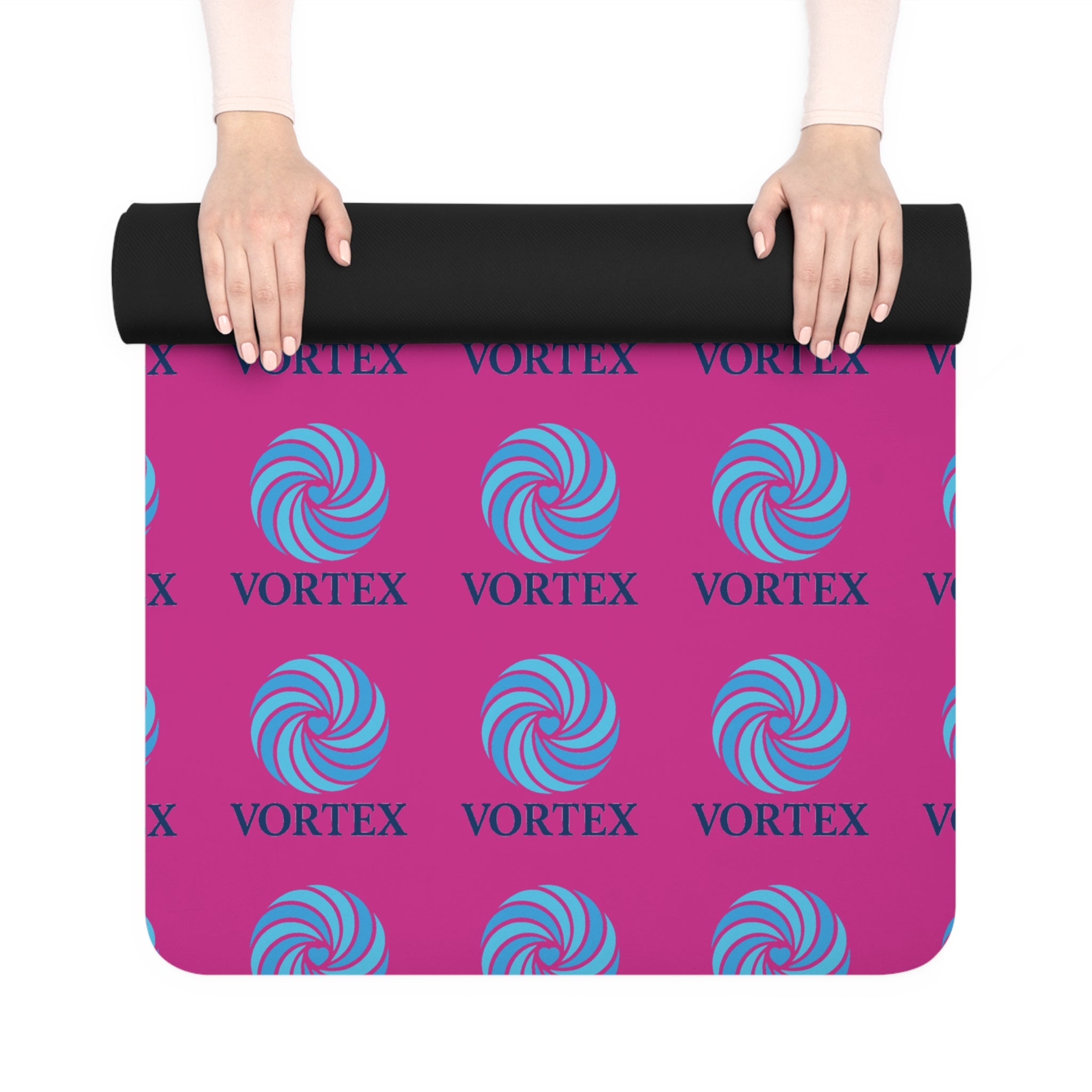 Vibrant Vortex Yoga Mat - Perfect for Home Practice, Yoga Classes, Meditation, Gifts for Yoga Enthusiasts, Fitness Motivational Tool