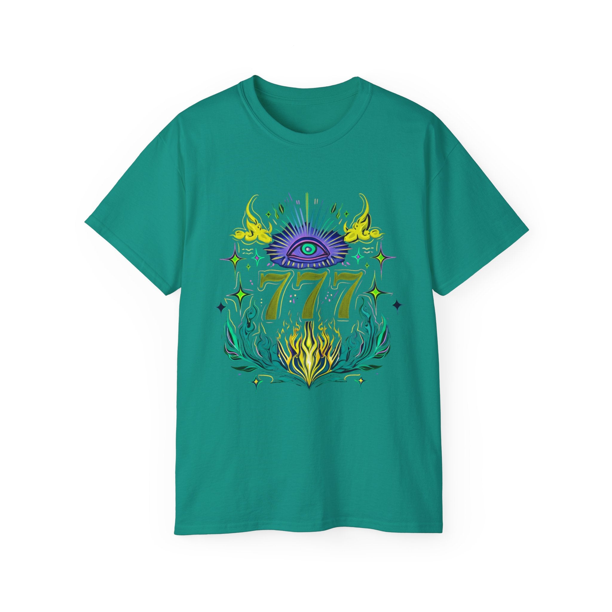 Mystical Eye Graphic Tee | Spiritual Gift, Unisex T-Shirt, Festival Wear, Astrology Shirt, Bohemian Style