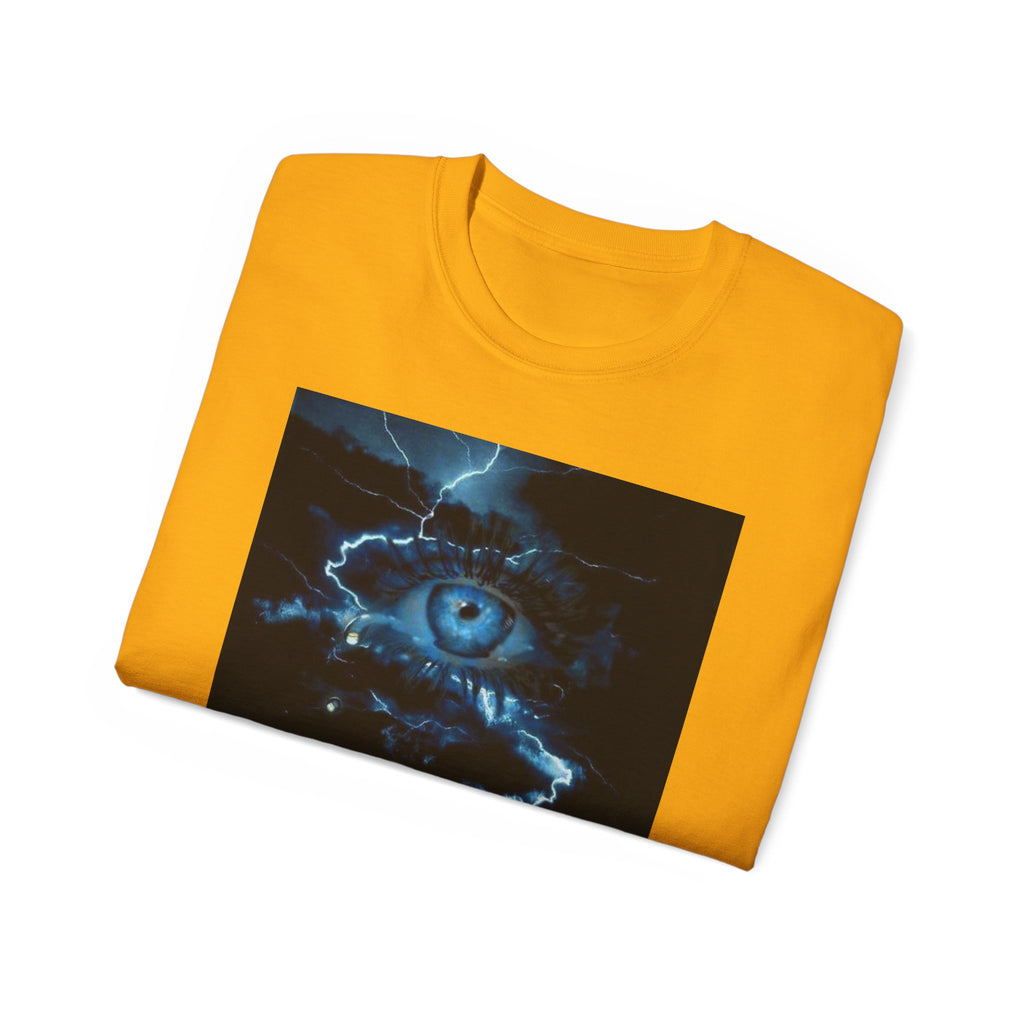 Mystical Eye Graphic Tee, Unisex Cotton T-Shirt, Spiritual Shirt, Casual Wear for Art Lovers, Gift for Birthdays, Festivals