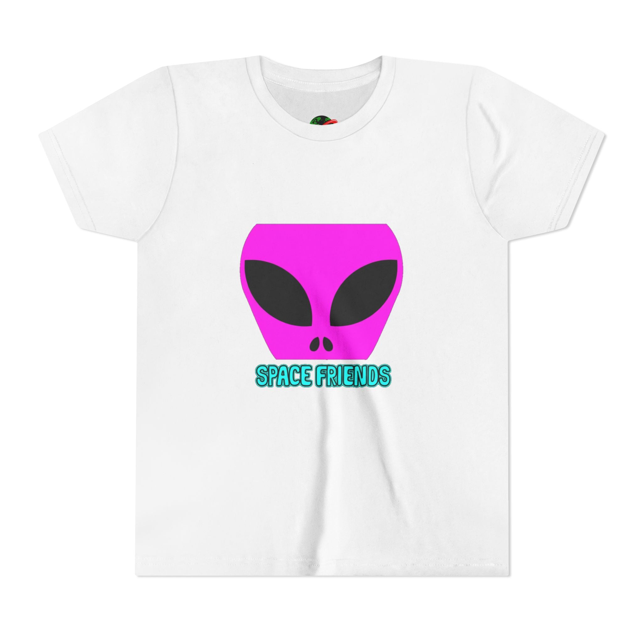 Alien Friends Youth Tee - Fun Graphic T-Shirt for Kids, UFO Lovers, Space Theme Shirt, Birthday Gift, Halloween Costume