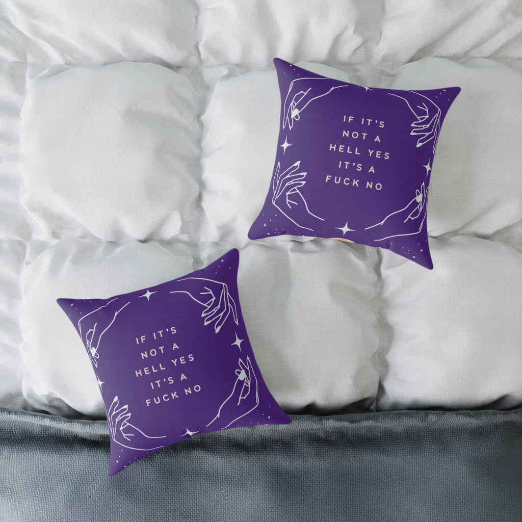 Bold Affirmation Pillow, Decorative Pillow, Home Decor, Motivational Gift, Room Accent, Funny Quote Pillow