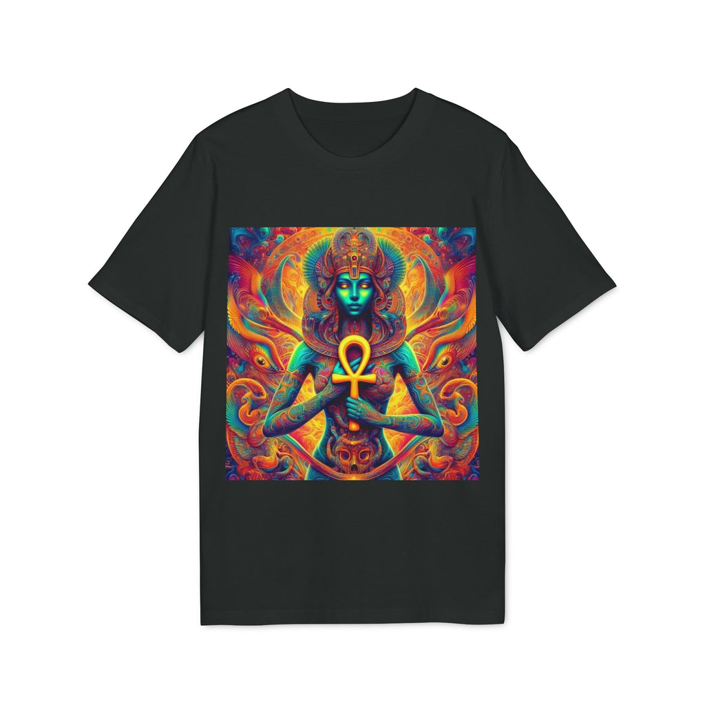 Vibrant Goddess Graphic T-Shirt, Spiritual Tee for Art Lovers, Festival Wear, Holistic Lifestyle, Unisex Bohemian Top, Unique Gift Idea