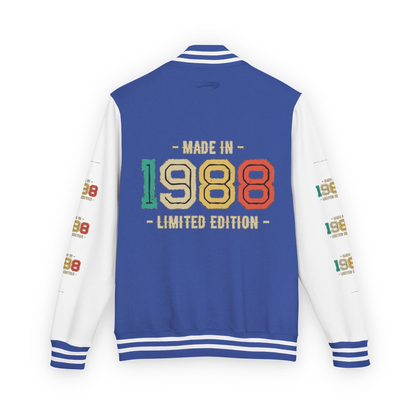 Unisex Heavyweight Letterman Jacket - Nostalgia & Comfort for 1980s Lovers, Perfect for Cozy Nights, Gifts for Birthdays, Class [...]