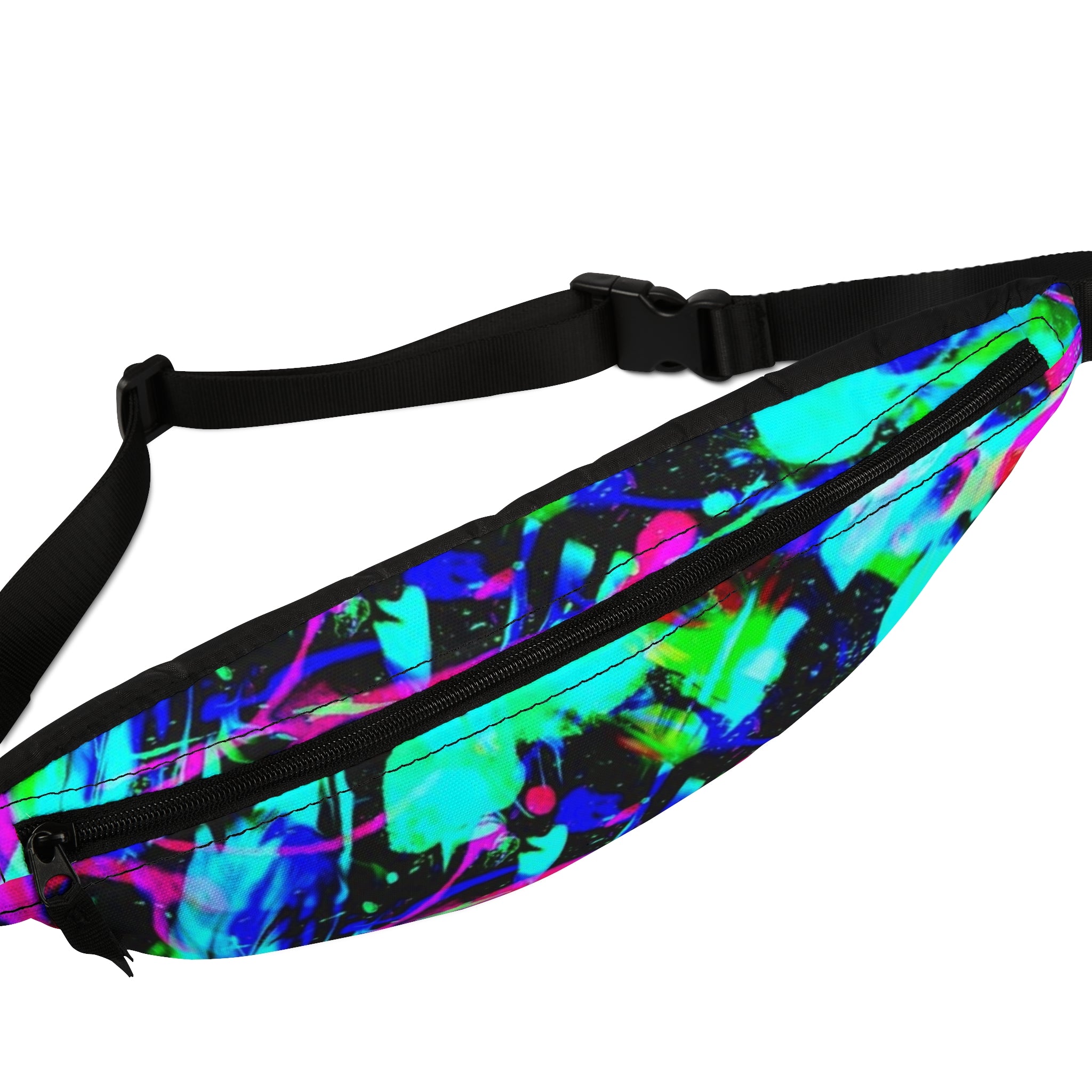 Vibrant Fanny Pack - Colorful Party Accessory, Festival Waist Bag, Travel Sling, Sporty Chic Bag, Perfect for Summer Adventures