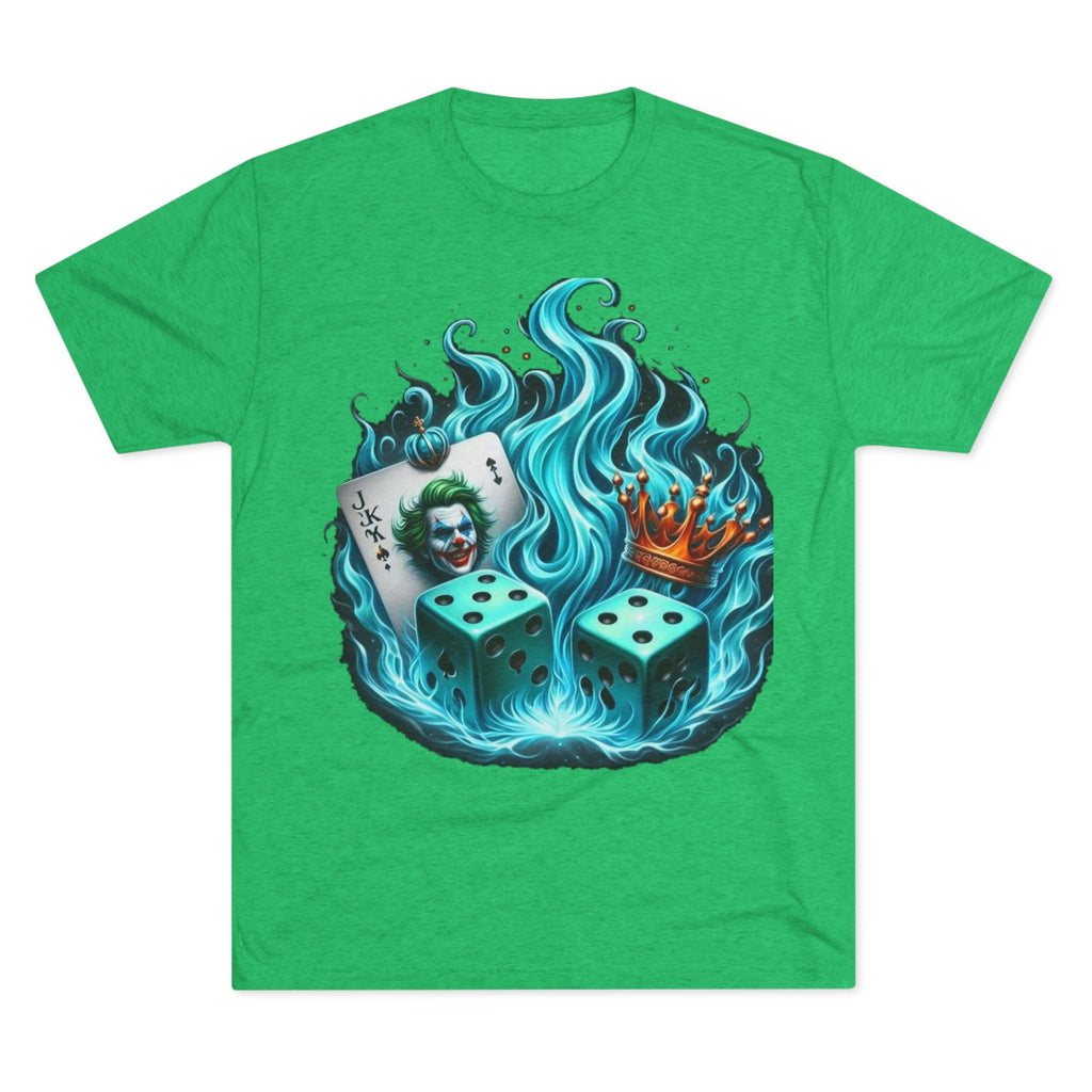 Gaming-Inspired Crew Tee: Joker Design, Cool Graphic T-Shirt, Casual Wear for Gamers, Perfect Gift for Game Night, Unique Collectible