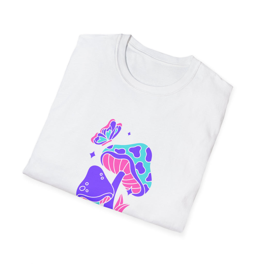 Dreamy Unisex Softstyle T-Shirt, Whimsical Shirt, Casual Wear, Nature Lover Gift, Eco-Friendly Tee, Unique Graphic Tee