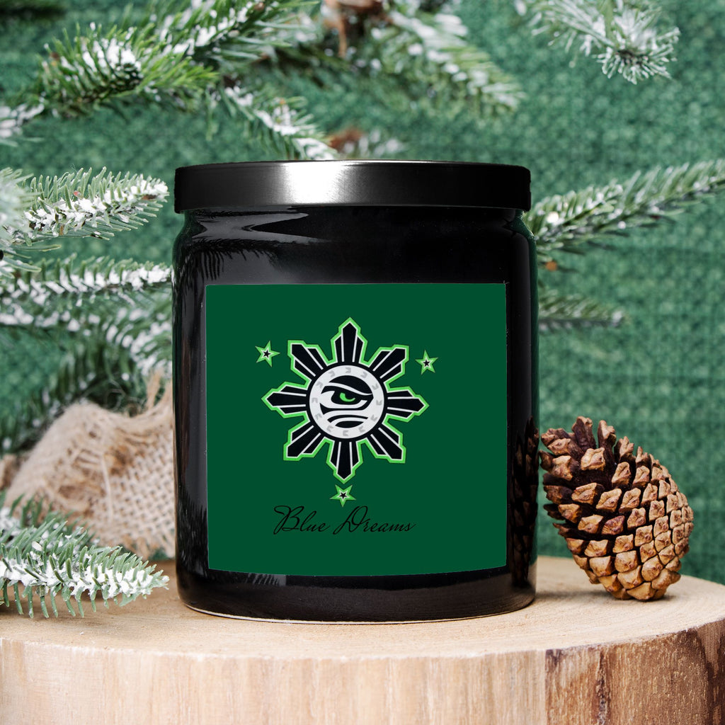 Candle Ceramic 8oz (Black)