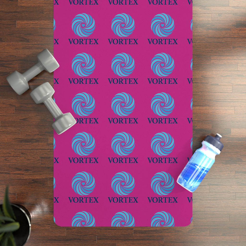 Vibrant Vortex Yoga Mat - Perfect for Home Practice, Yoga Classes, Meditation, Gifts for Yoga Enthusiasts, Fitness Motivational Tool