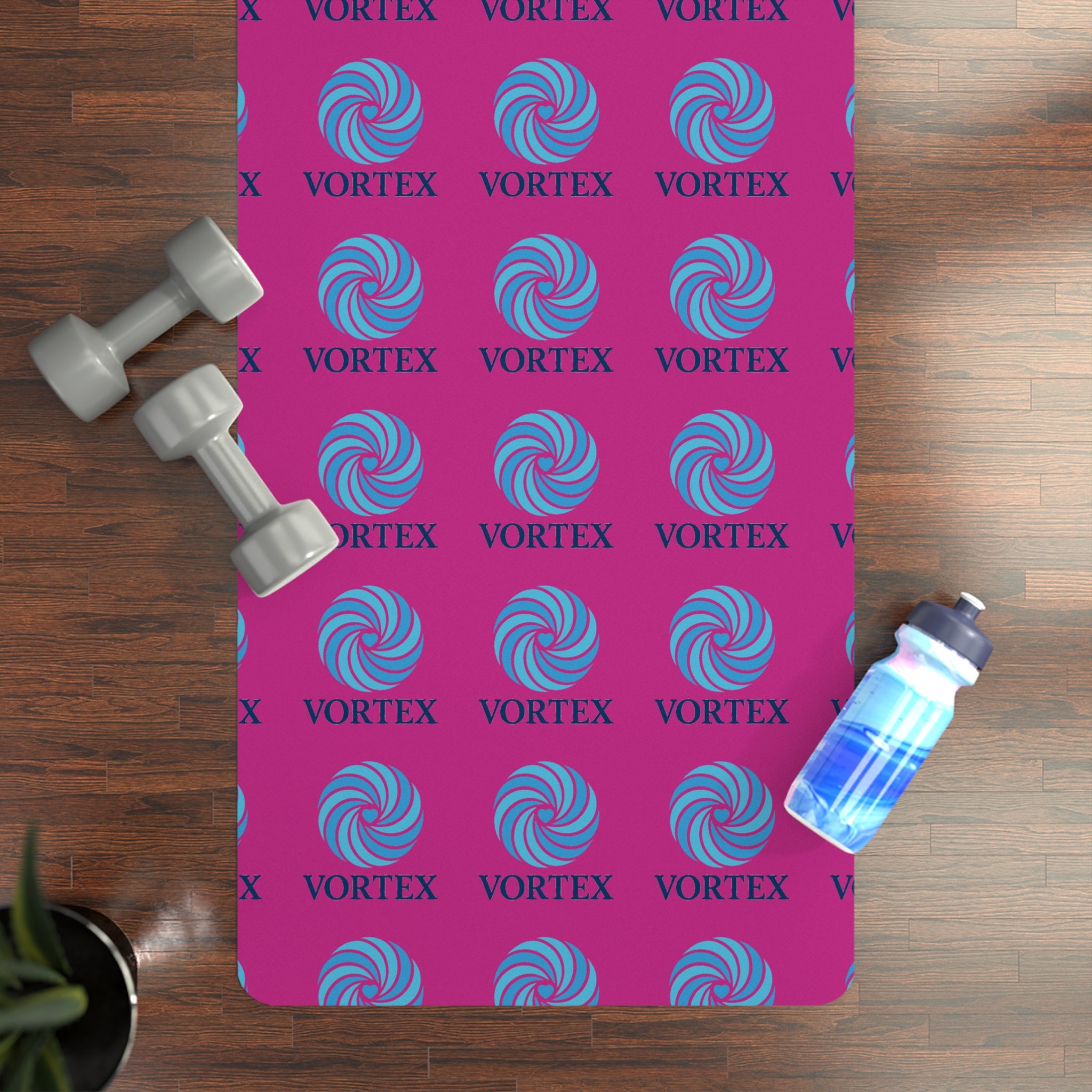 Vibrant Vortex Yoga Mat - Perfect for Home Practice, Yoga Classes, Meditation, Gifts for Yoga Enthusiasts, Fitness Motivational Tool