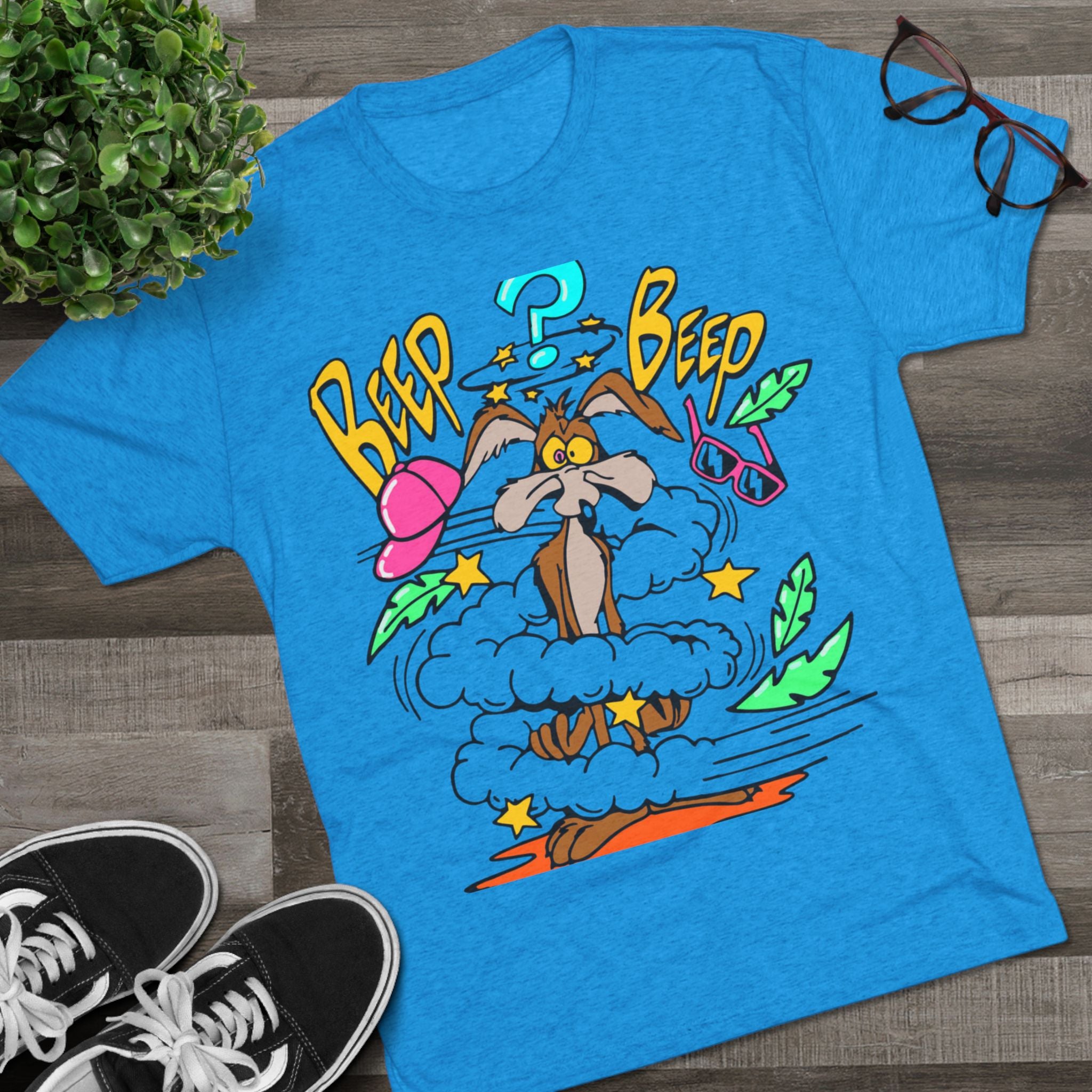 Fun Cartoon Tee, Comfy Graphic T-Shirt, Unisex Humor Shirt, Cute Animal Design Top, Gift for Animal Lovers