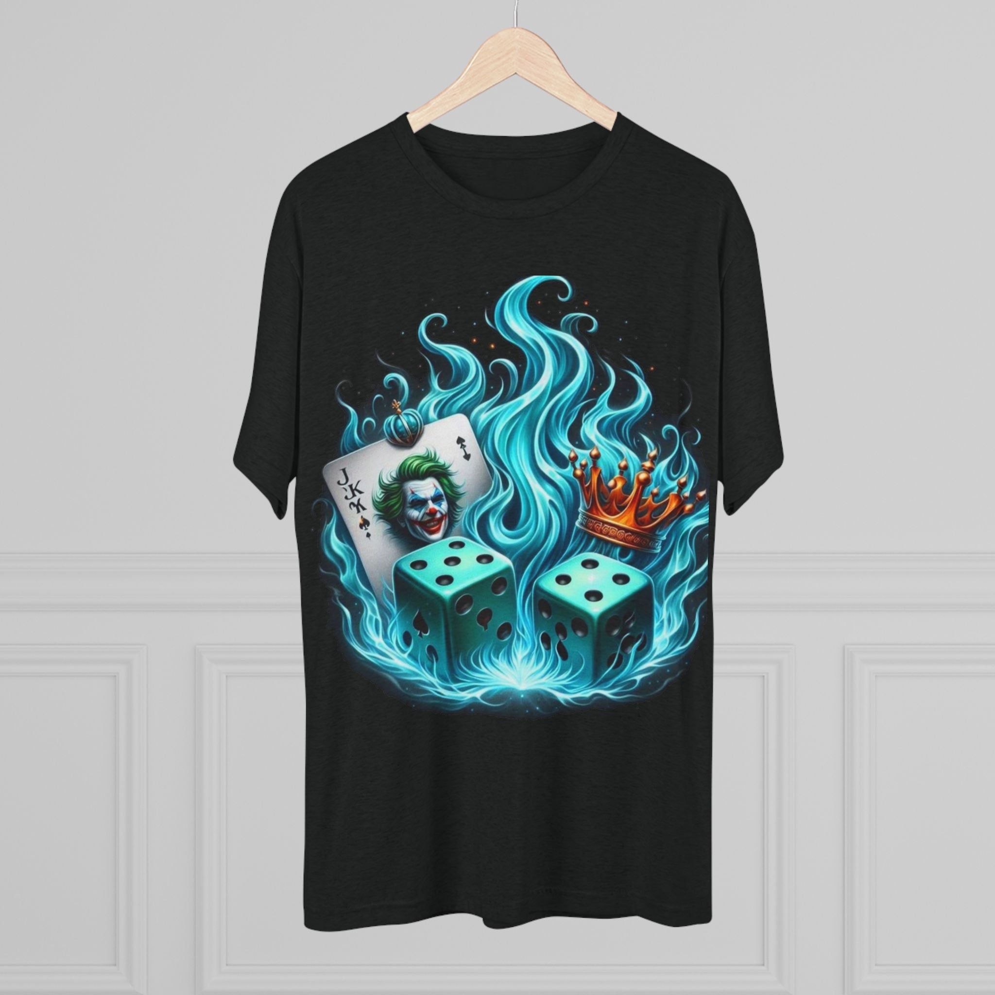 Gaming-Inspired Crew Tee: Joker Design, Cool Graphic T-Shirt, Casual Wear for Gamers, Perfect Gift for Game Night, Unique Collectible