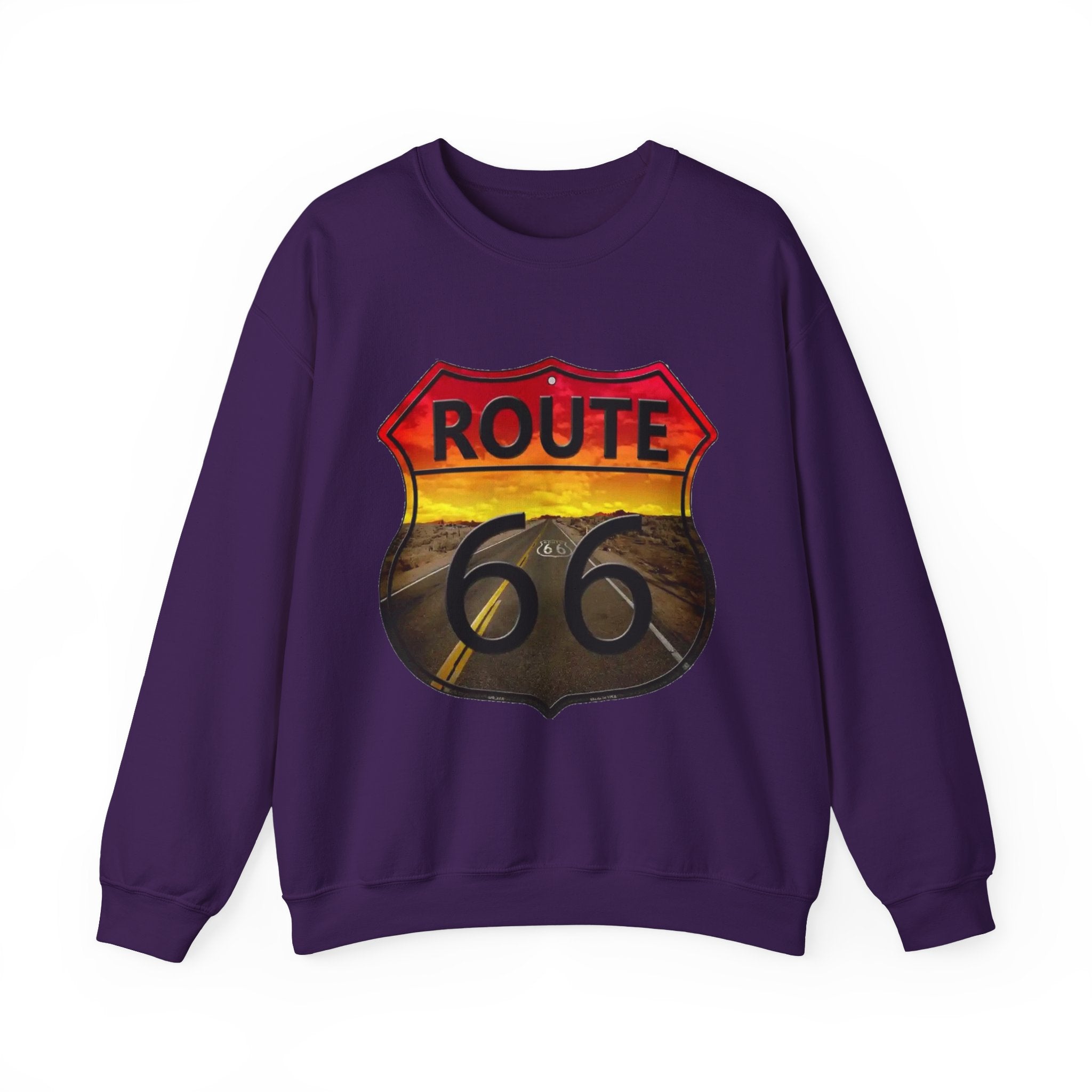 Route 66 Adventure Crewneck Sweatshirt - Unisex Heavy Blend™