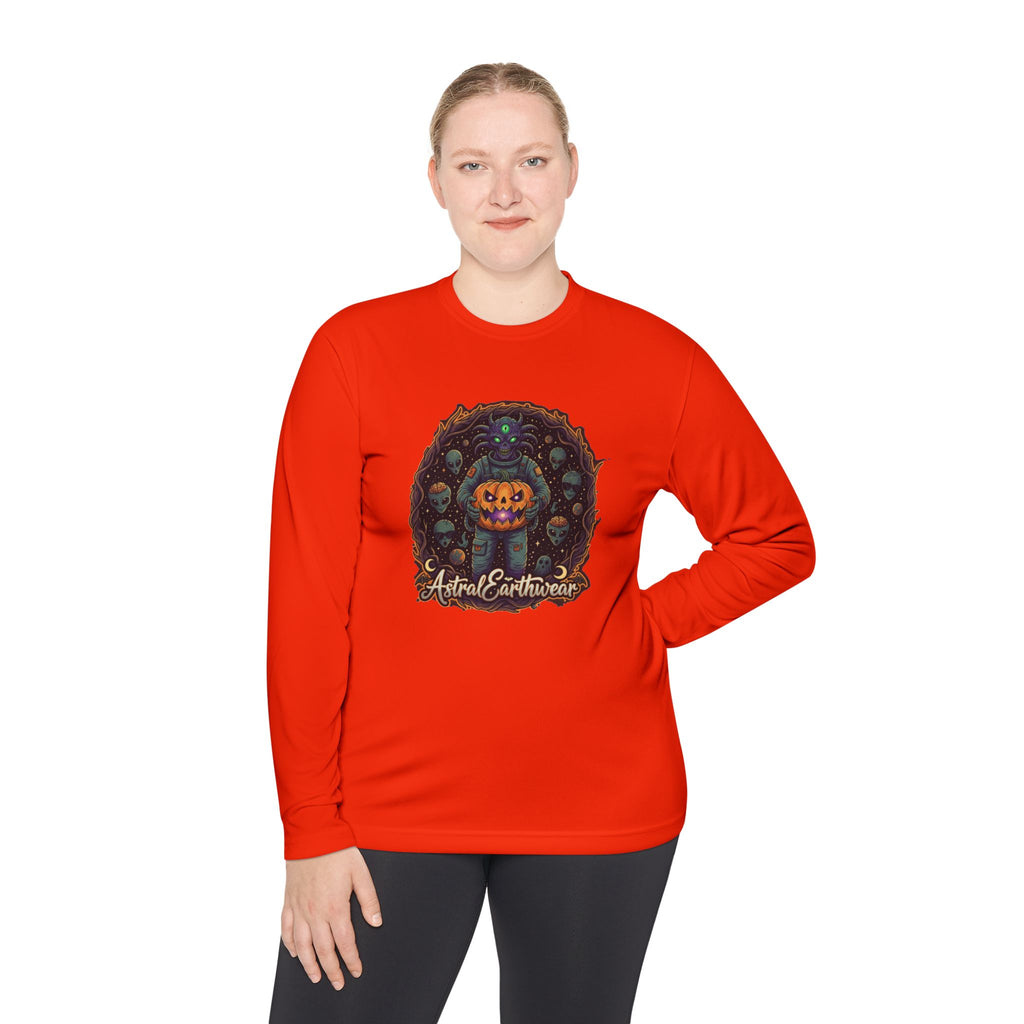 Autumn Vibes Long Sleeve Tee - Cozy Unisex Shirt, Fall Fashion, Halloween Ready, Perfect Gift for Pumpkin Lovers, Seasonal Comfort
