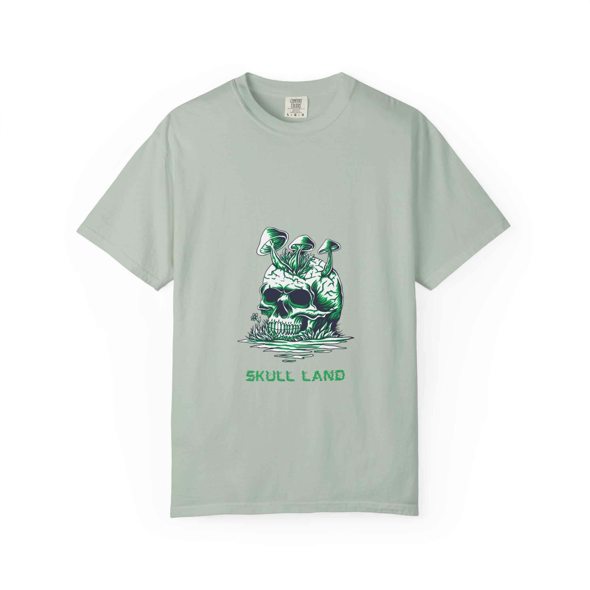 Unisex Skull Land T-Shirt - Cool Design for Eco-Conscious Trendsetters