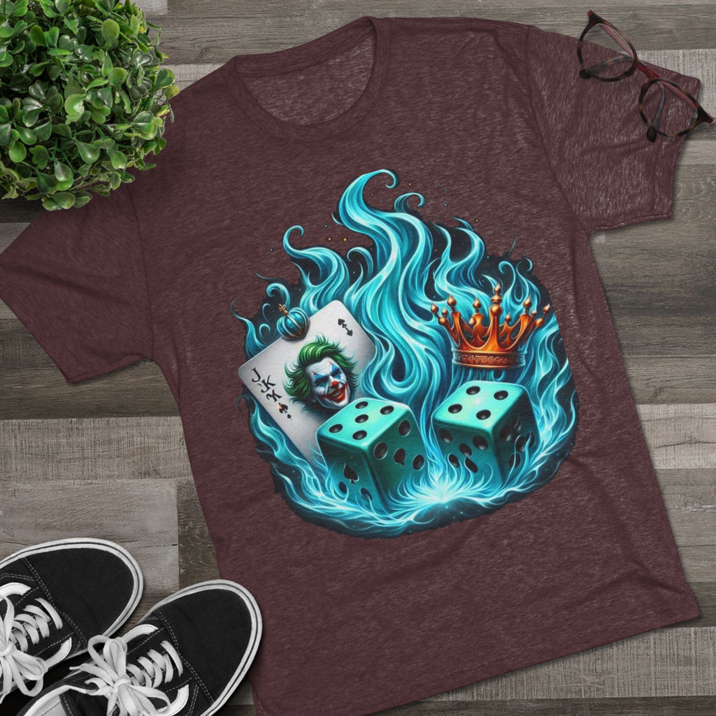 Gaming-Inspired Crew Tee: Joker Design, Cool Graphic T-Shirt, Casual Wear for Gamers, Perfect Gift for Game Night, Unique Collectible