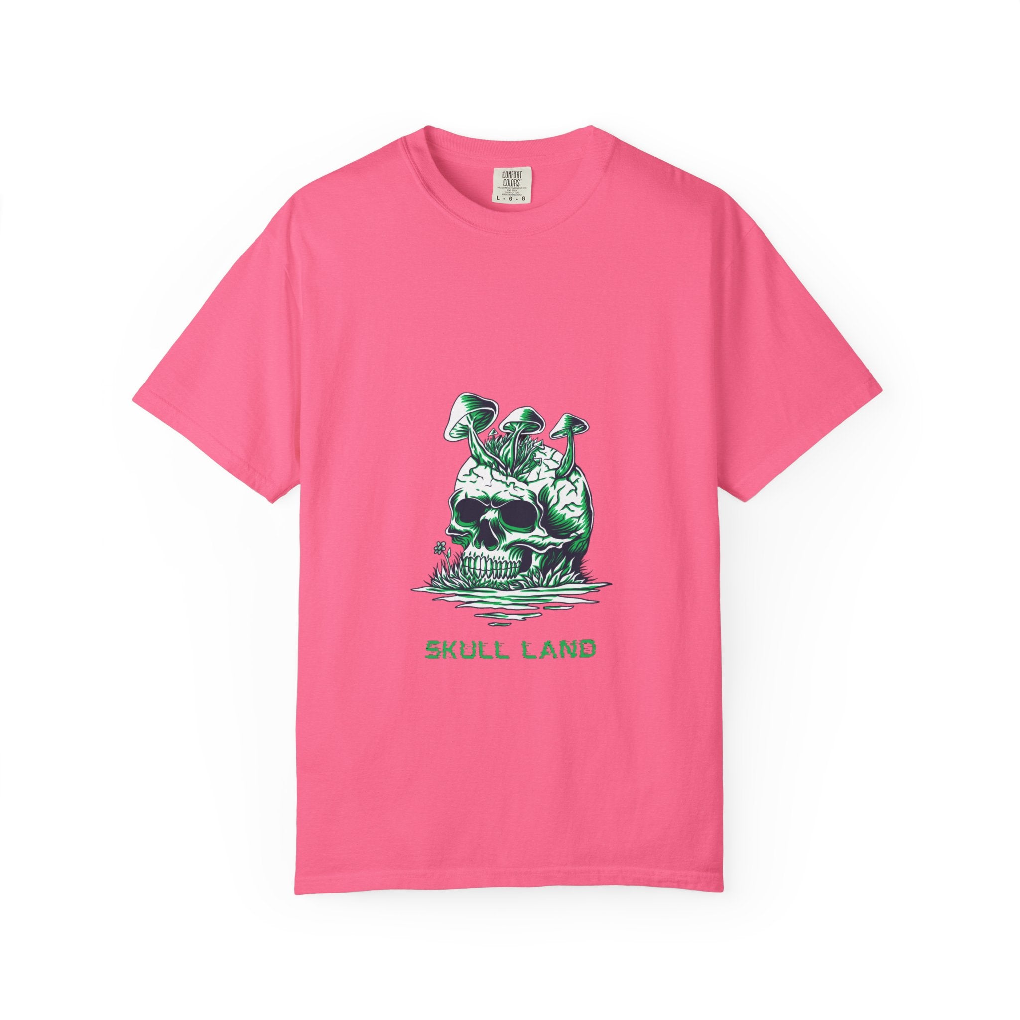Unisex Skull Land T-Shirt - Cool Design for Eco-Conscious Trendsetters