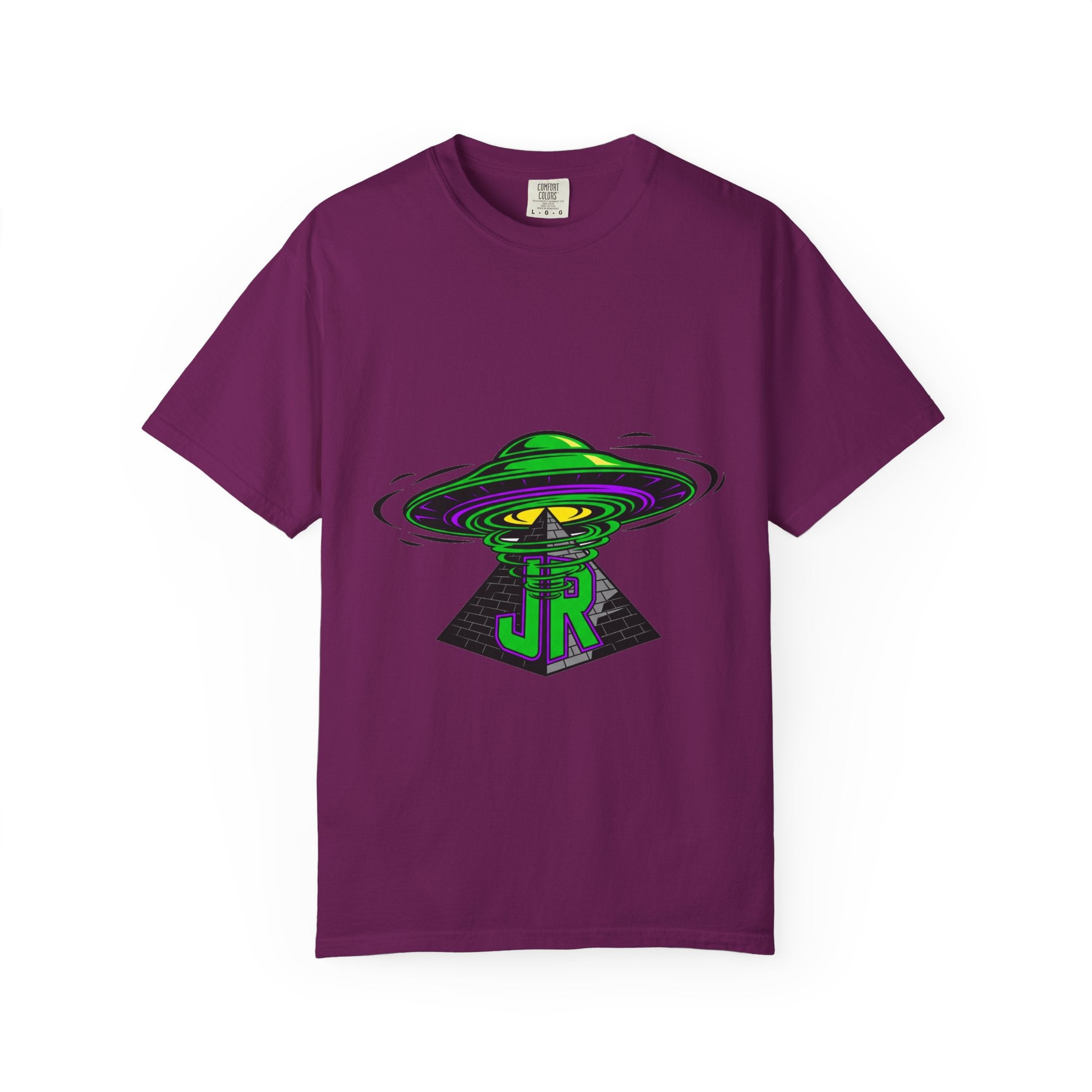 Alien Graphic T-Shirt, Cosmic Tee, Unisex Casual Wear, Perfect for Festivals, Gifts for Sci-Fi Fans, Unique Art Tee